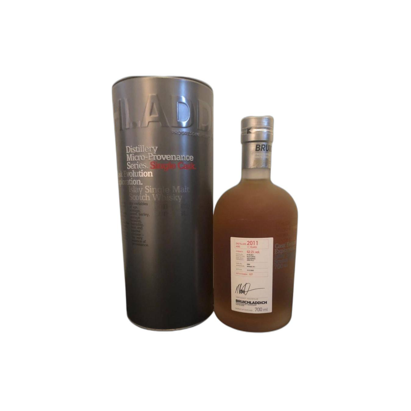 Bruichladdich 2011 11 Years Single Malt Whisky