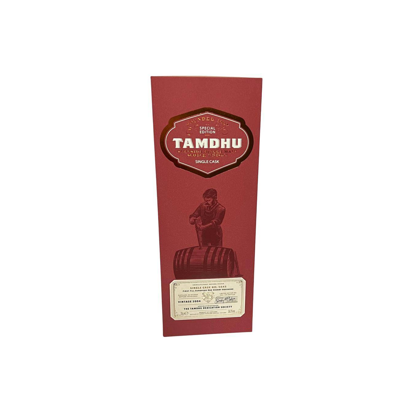 Tamdhu 2004 18 Years Single Malt Whisky 3