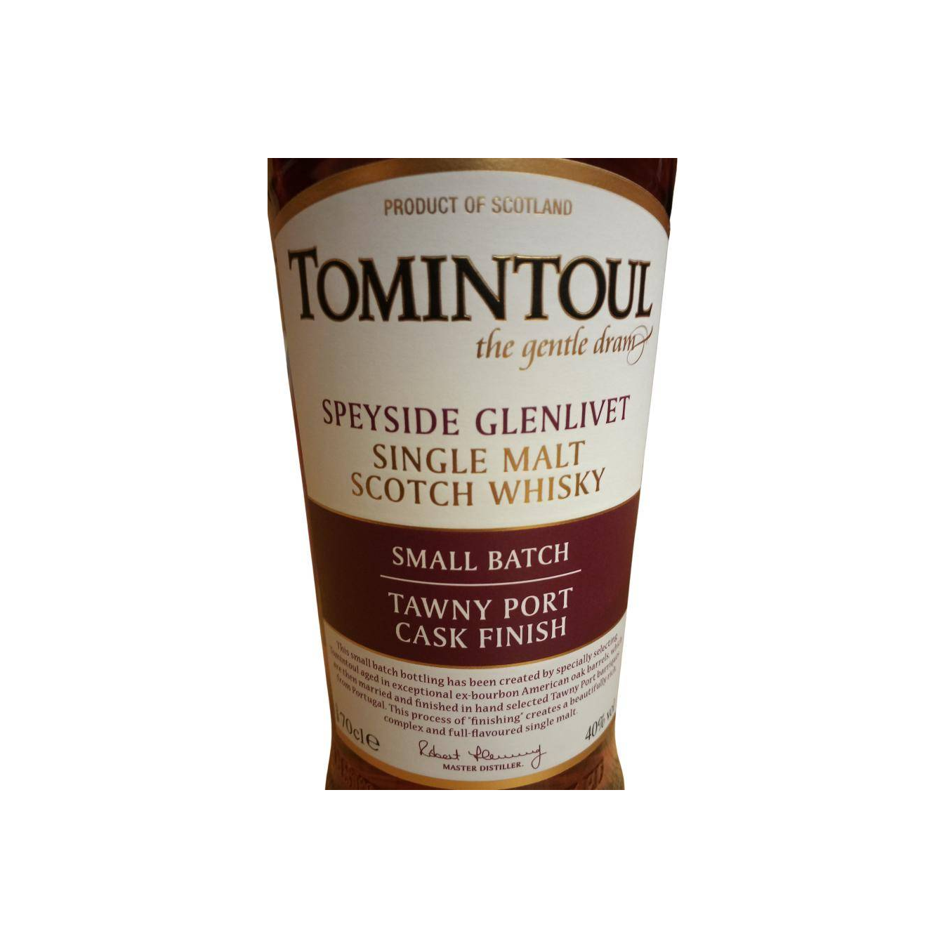 Tomintoul Small Batch Single Malt Whisky