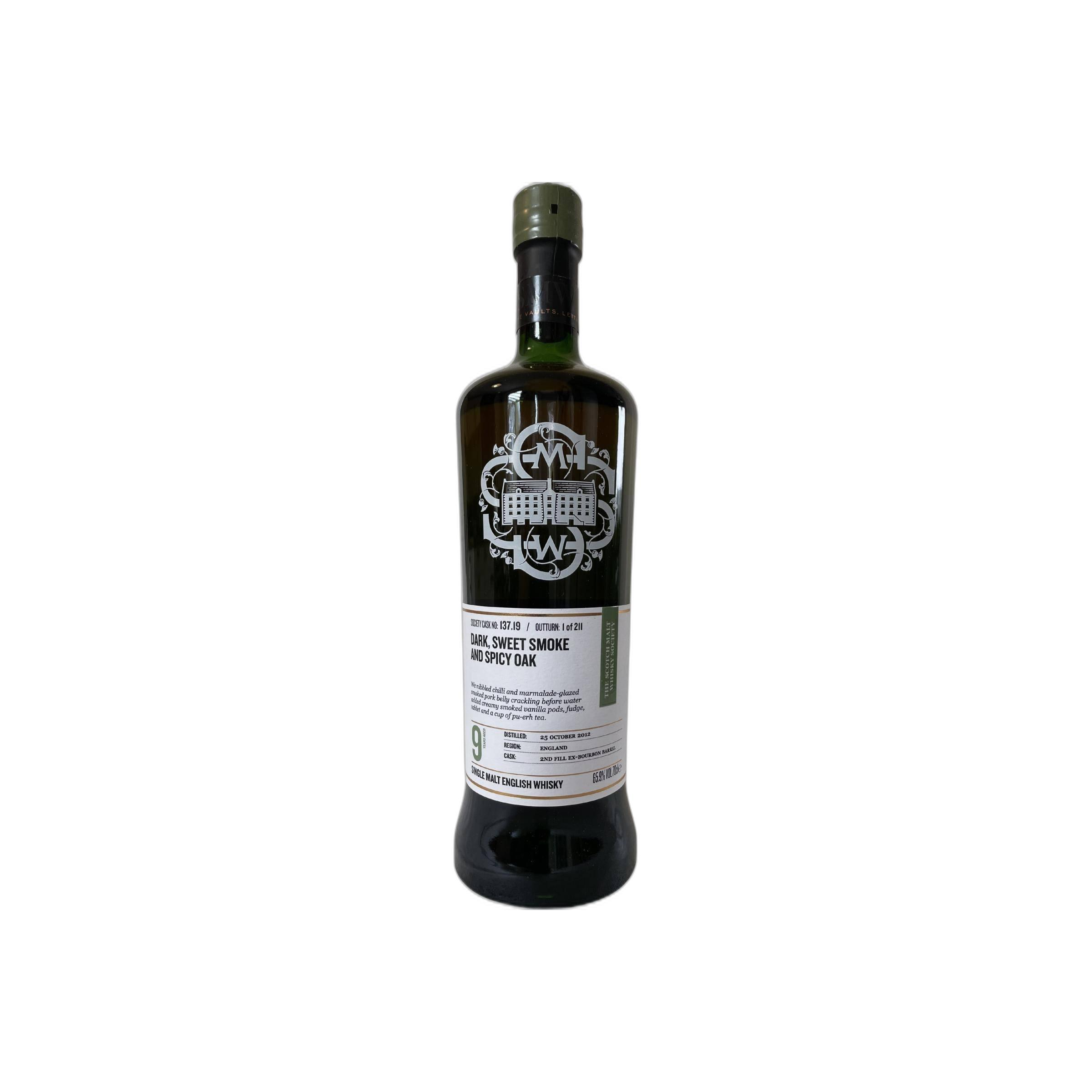 The Scotch Malt Whisky Society 2012 9 Years Single Malt Whisky