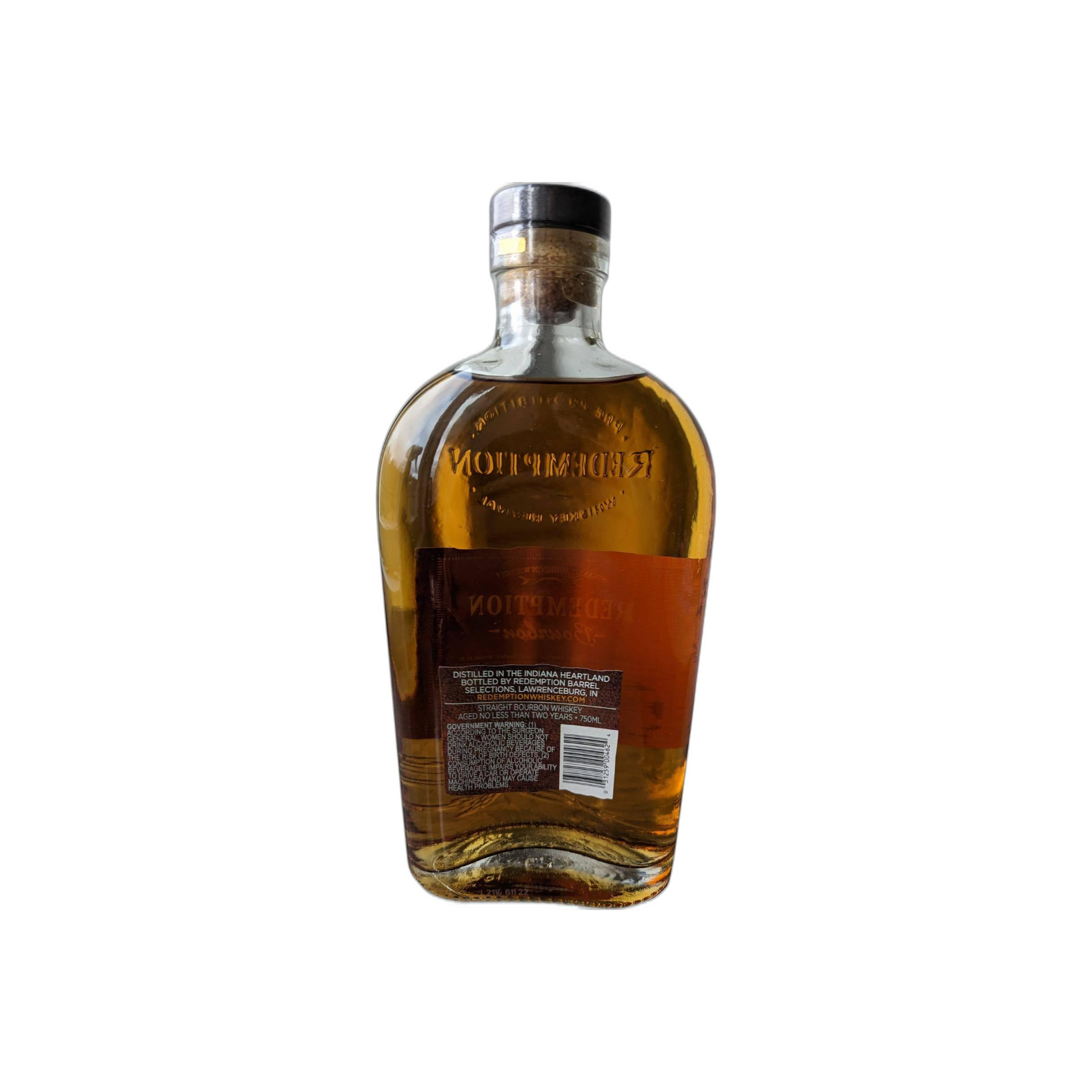 Redemption Straight Bourbon Whiskey 2