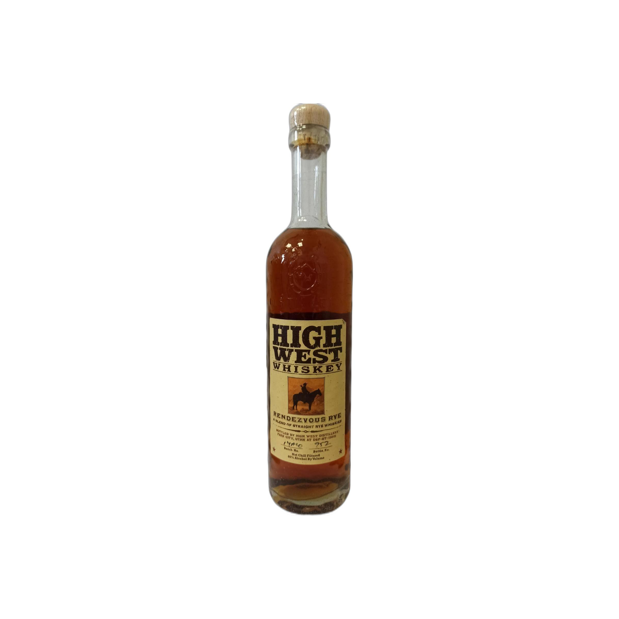 High West Rendezvous Rye