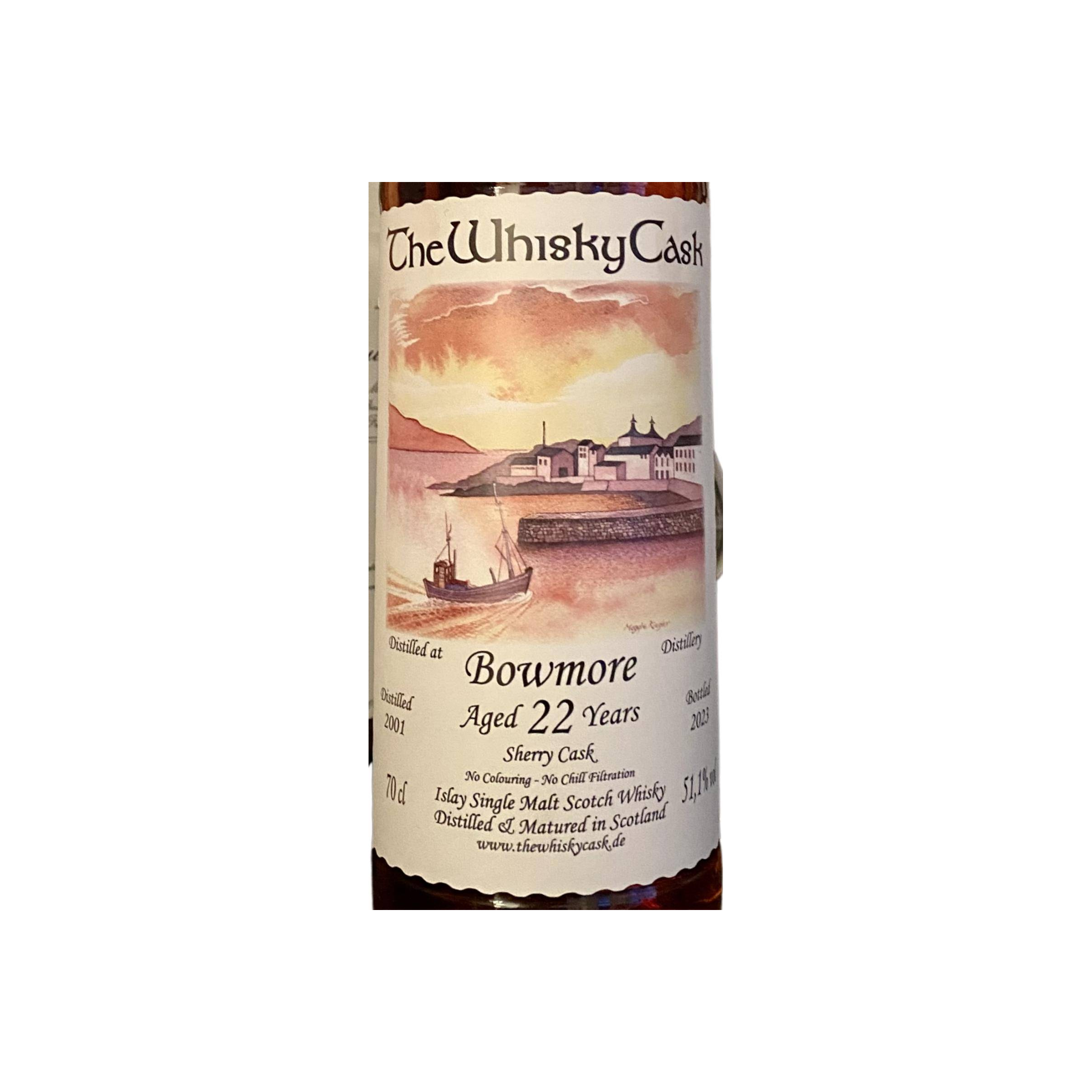 Bowmore 2001 22 Years Single Malt Whisky 2