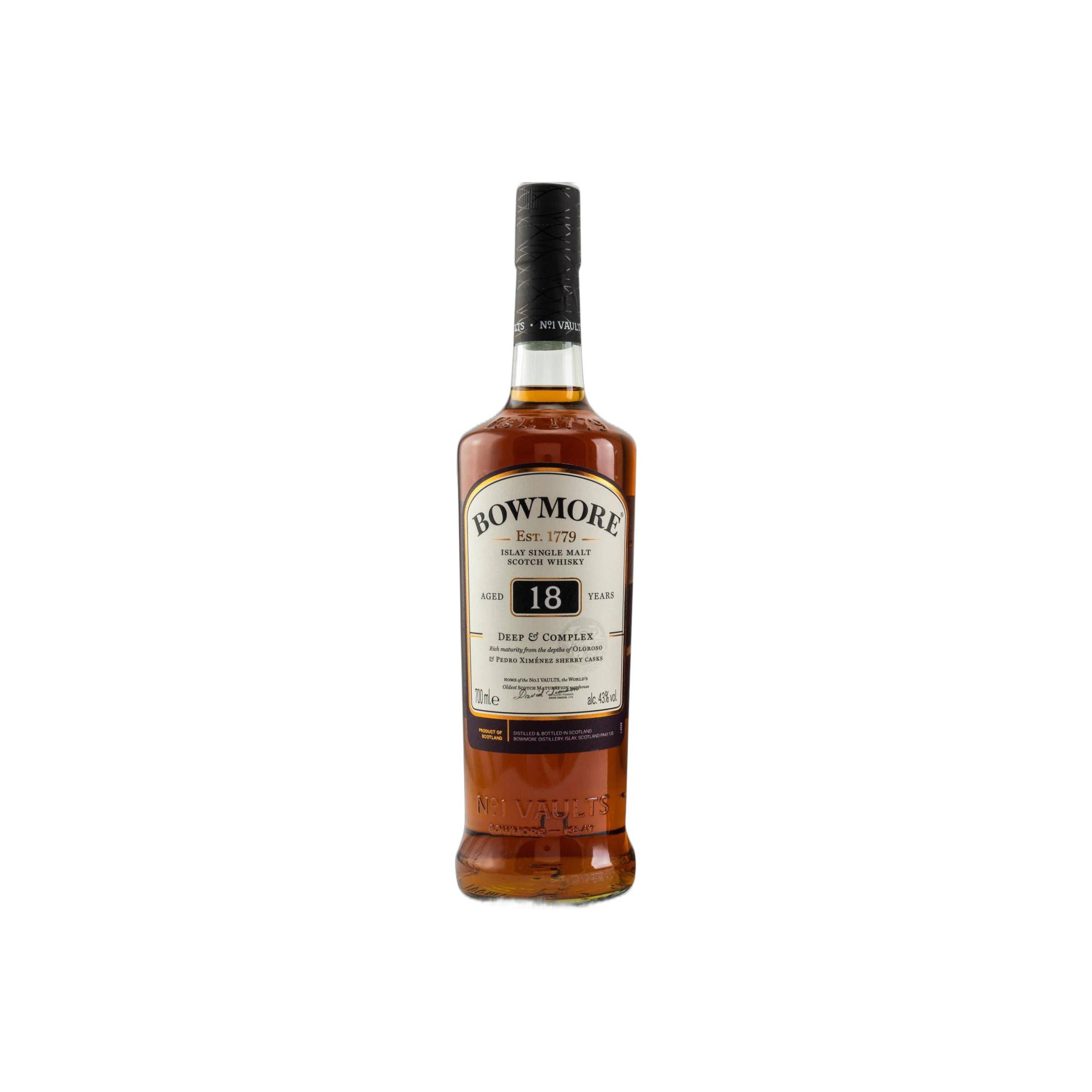 Bowmore 18 Years Single Malt Whisky