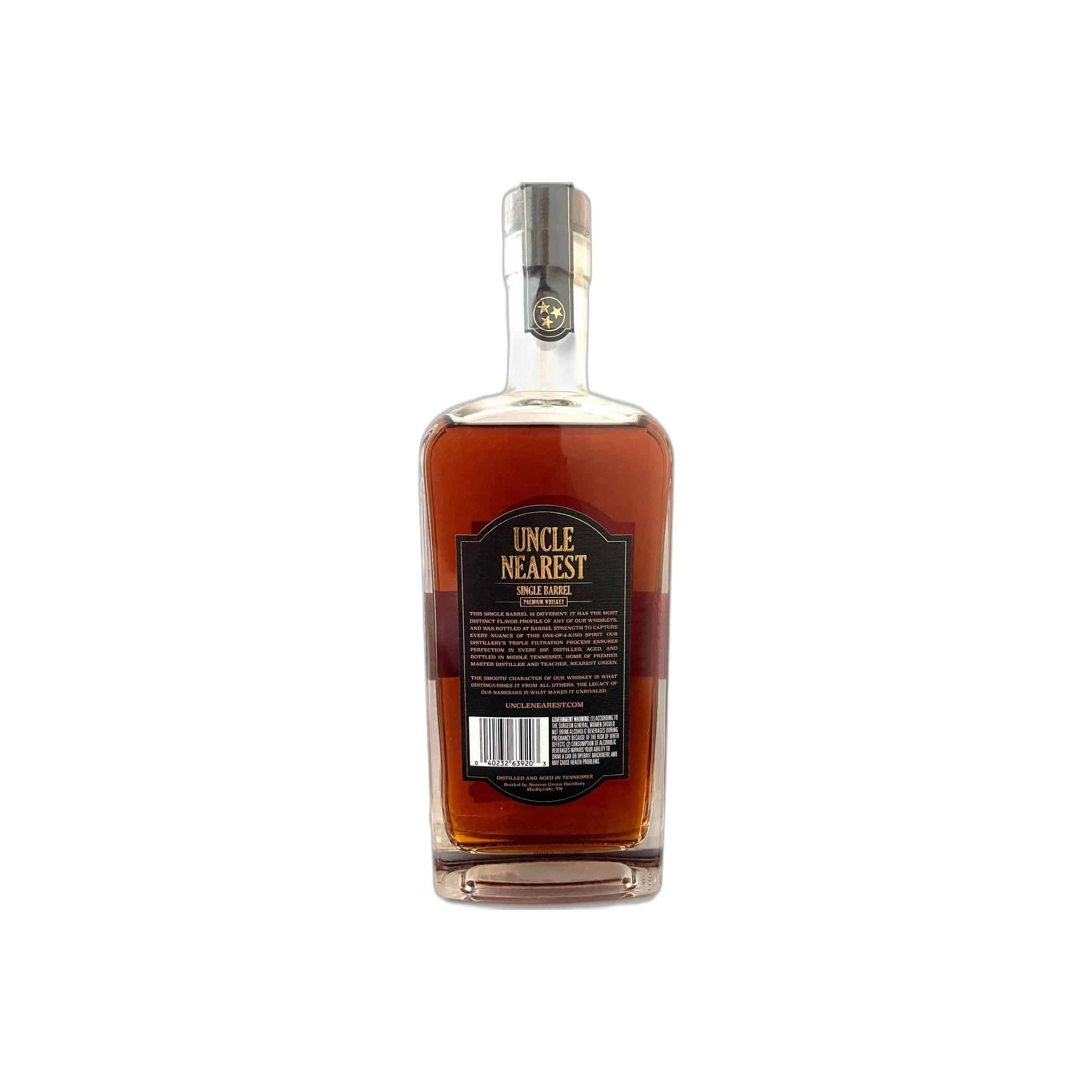 Uncle Nearest Single Barrel Premium Whiskey 2