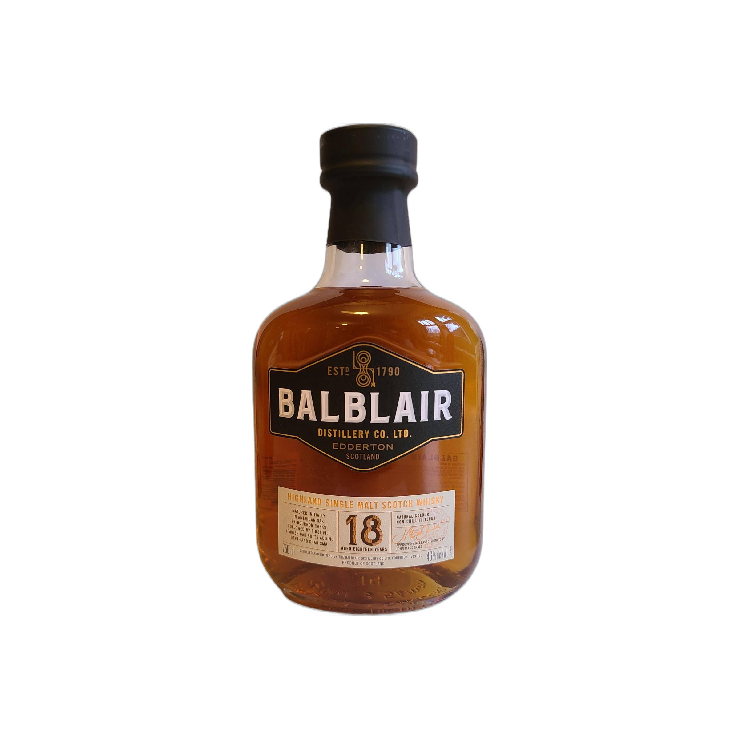 Balblair 18 Years Single Malt Whisky