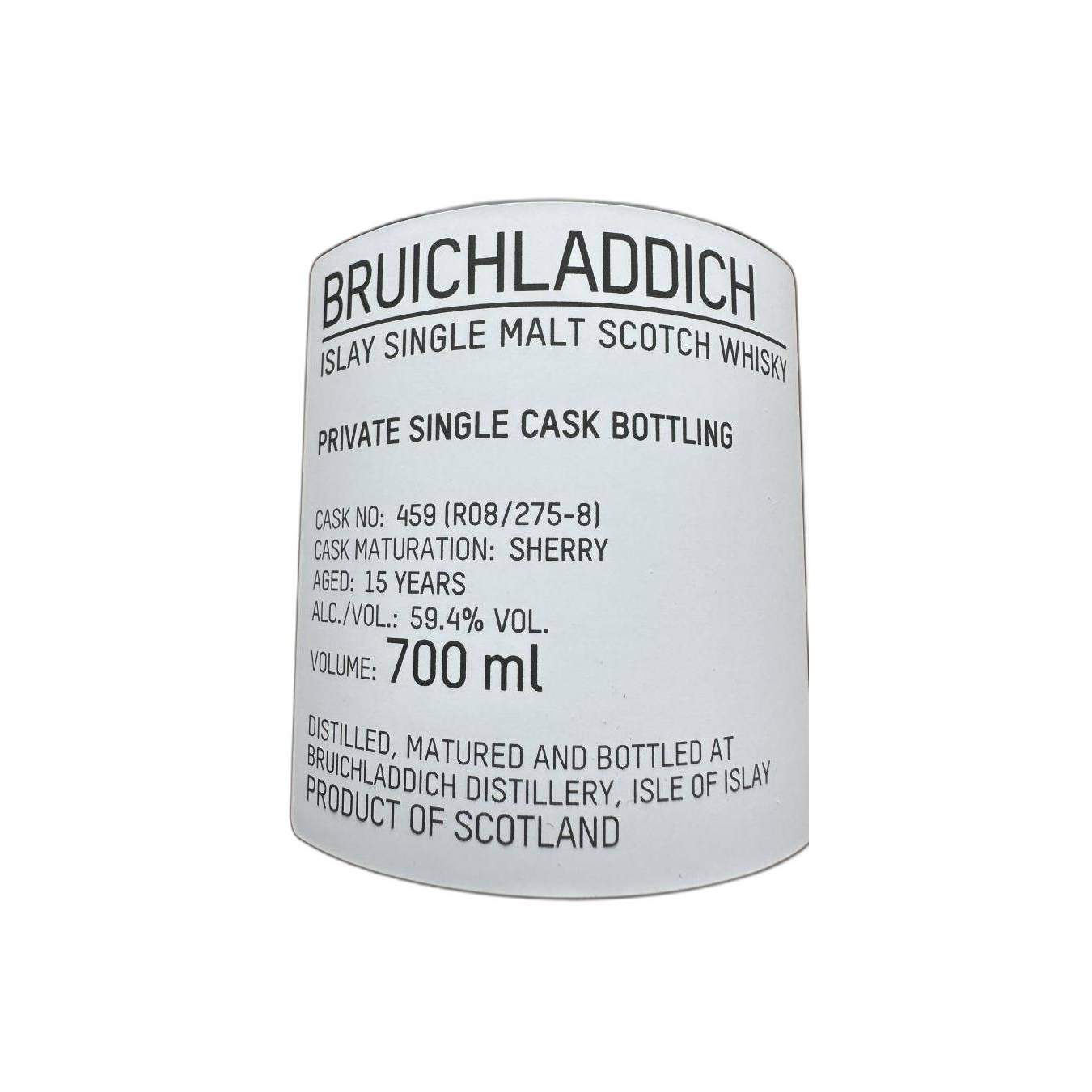 Bruichladdich 2005 15 Years Single Malt Whisky