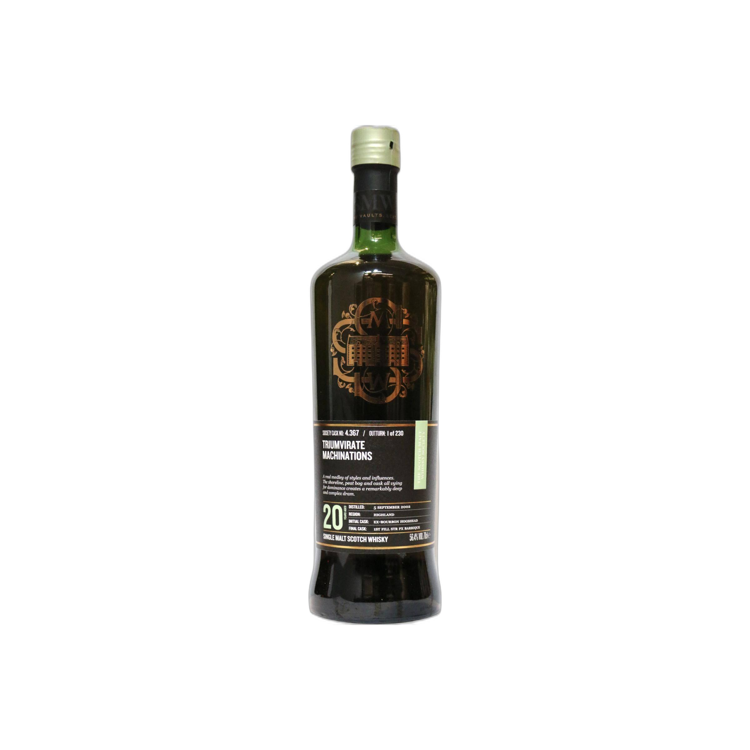 The Scotch Malt Whisky Society 2002 20 Years Single Malt Whisky