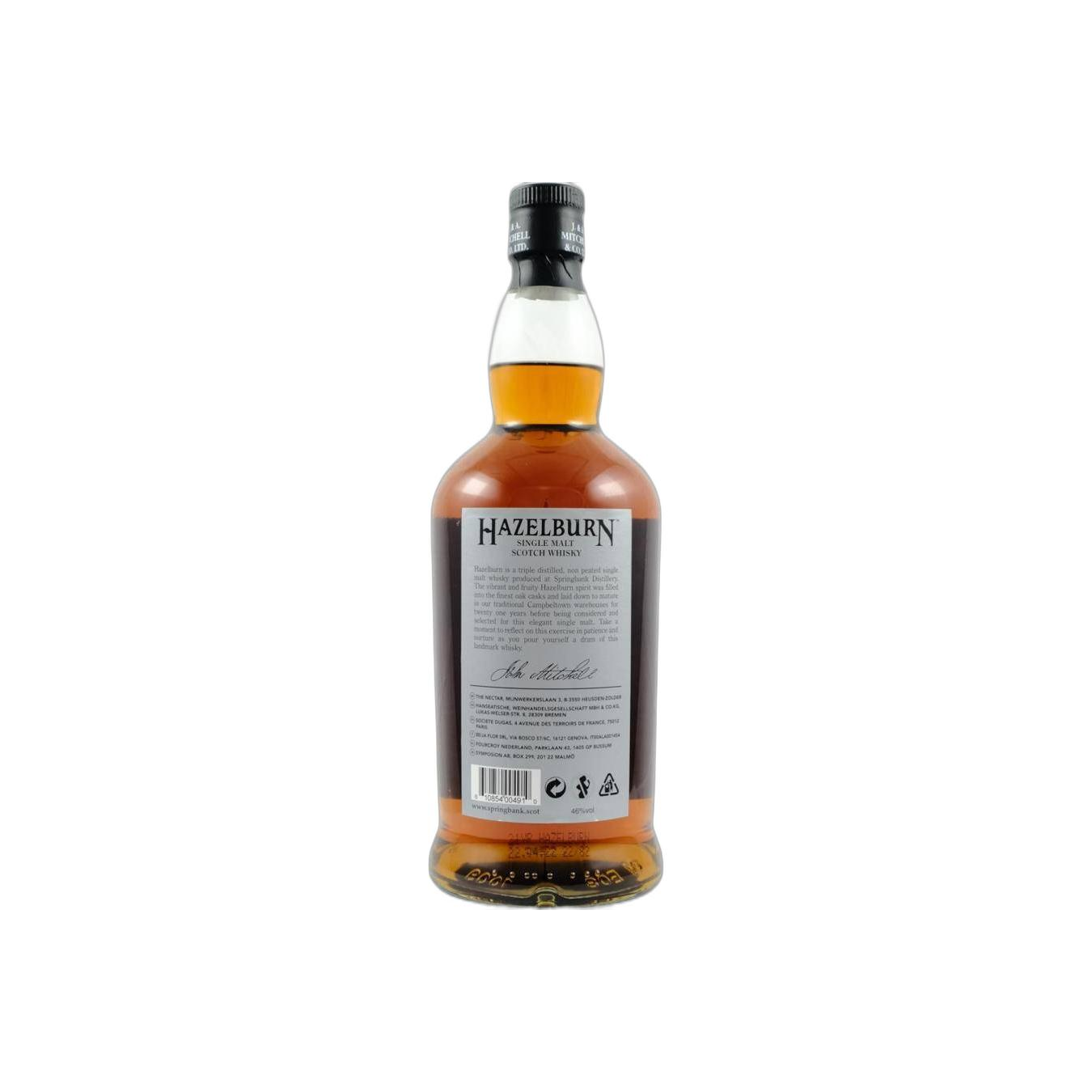 Springbank 21 Years Single Malt Whisky 2