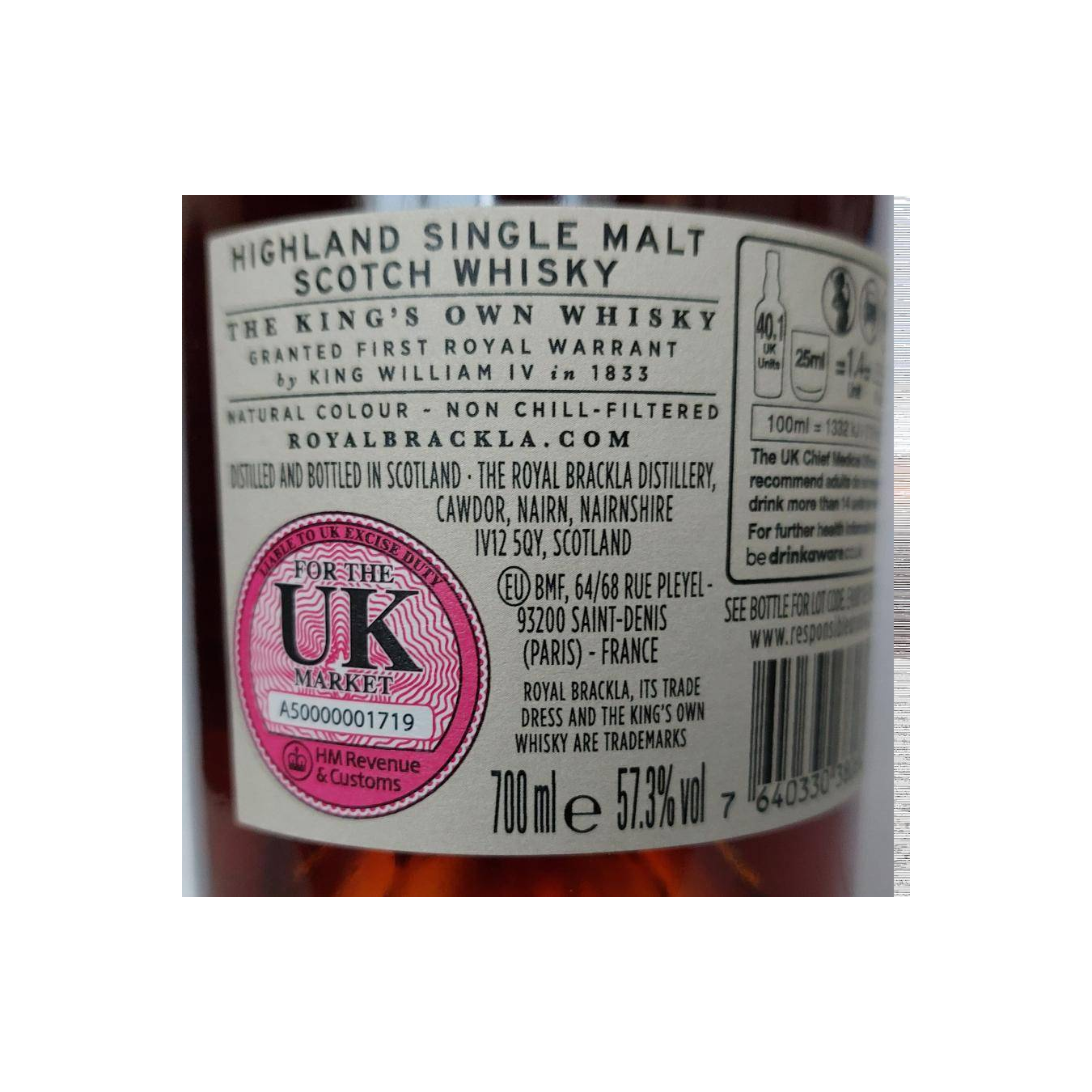 Royal Brackla 15 Years Single Malt Whisky 3