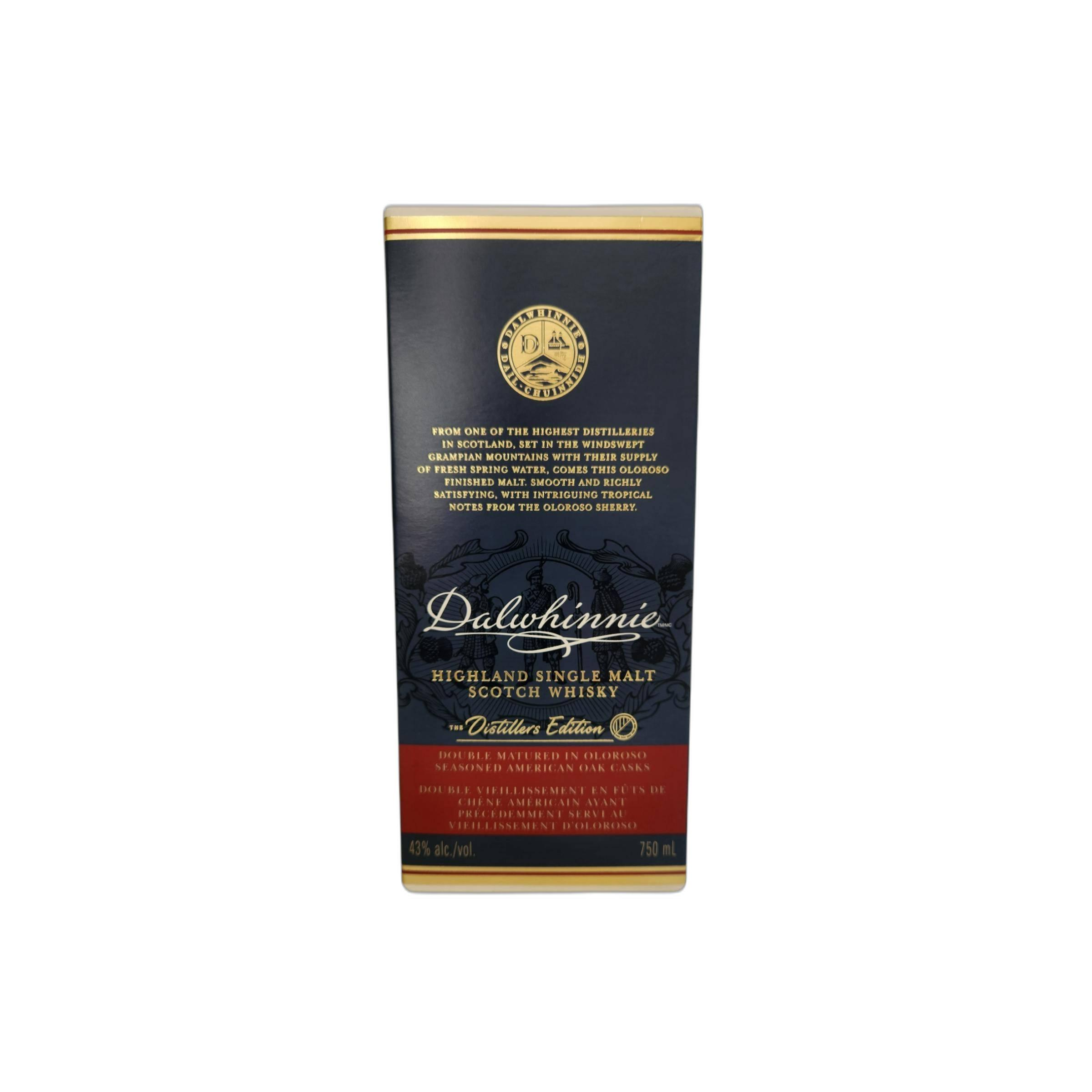 Dalwhinnie Single Malt Whisky 2