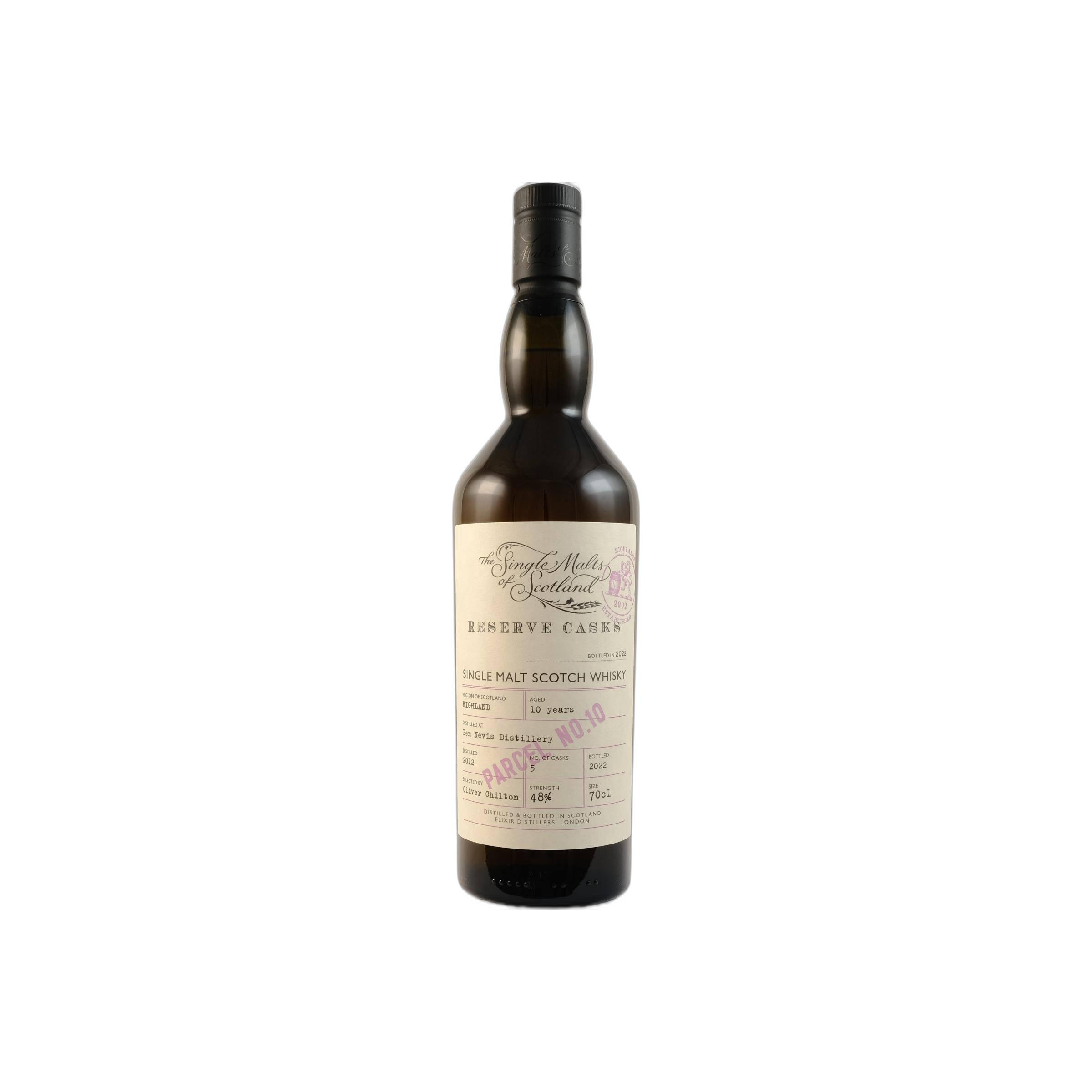 Elixir Distillers 2012 10 Years Single Malt Whisky