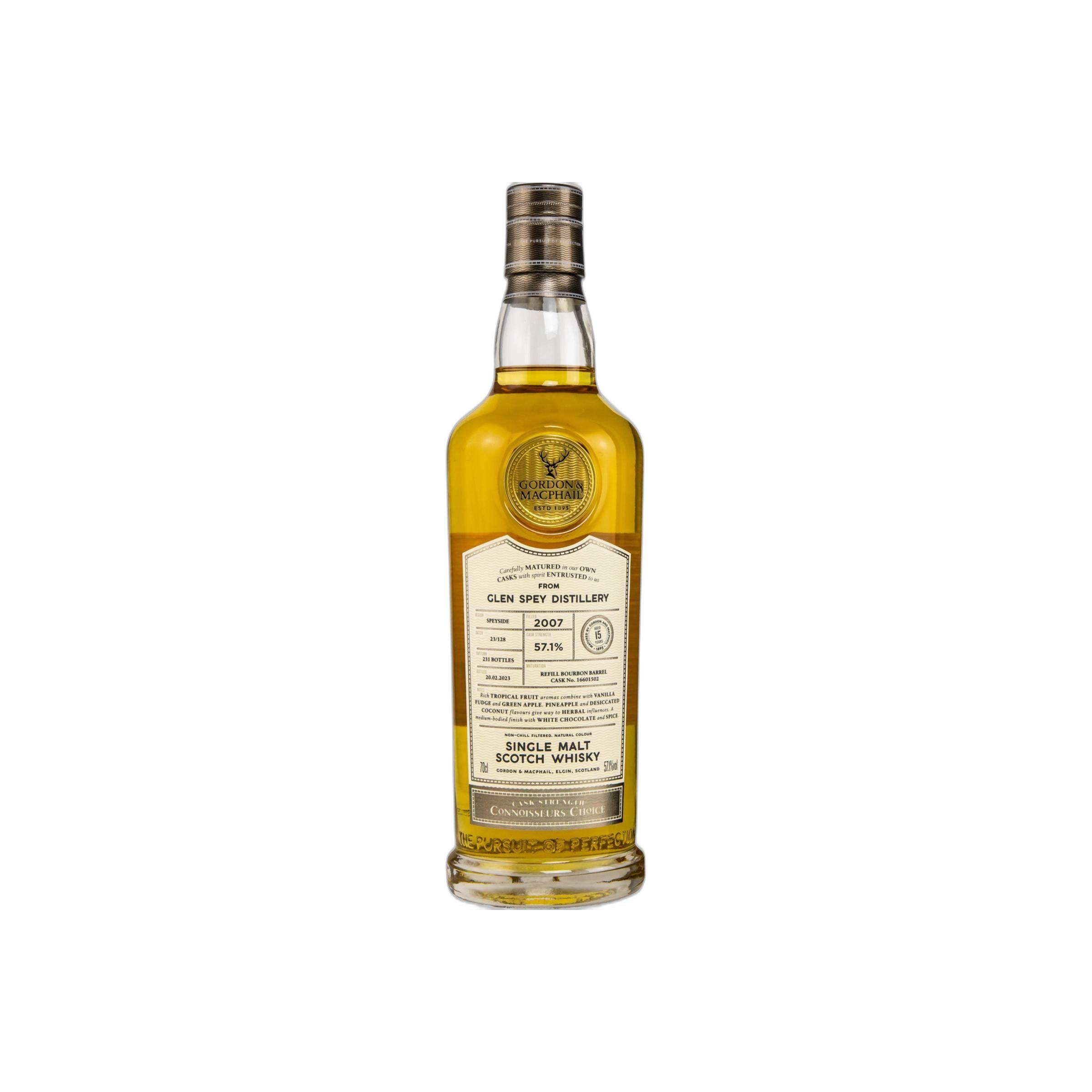Gordon & MacPhail 2007 15 Years Single Malt Whisky