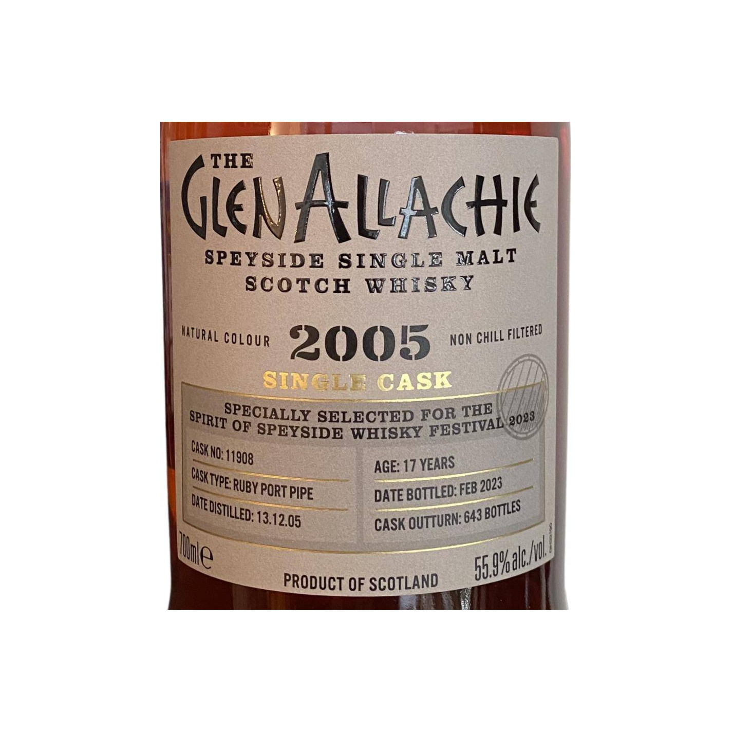 The GlenAllachie 2005 17 Years Single Malt Whisky 2