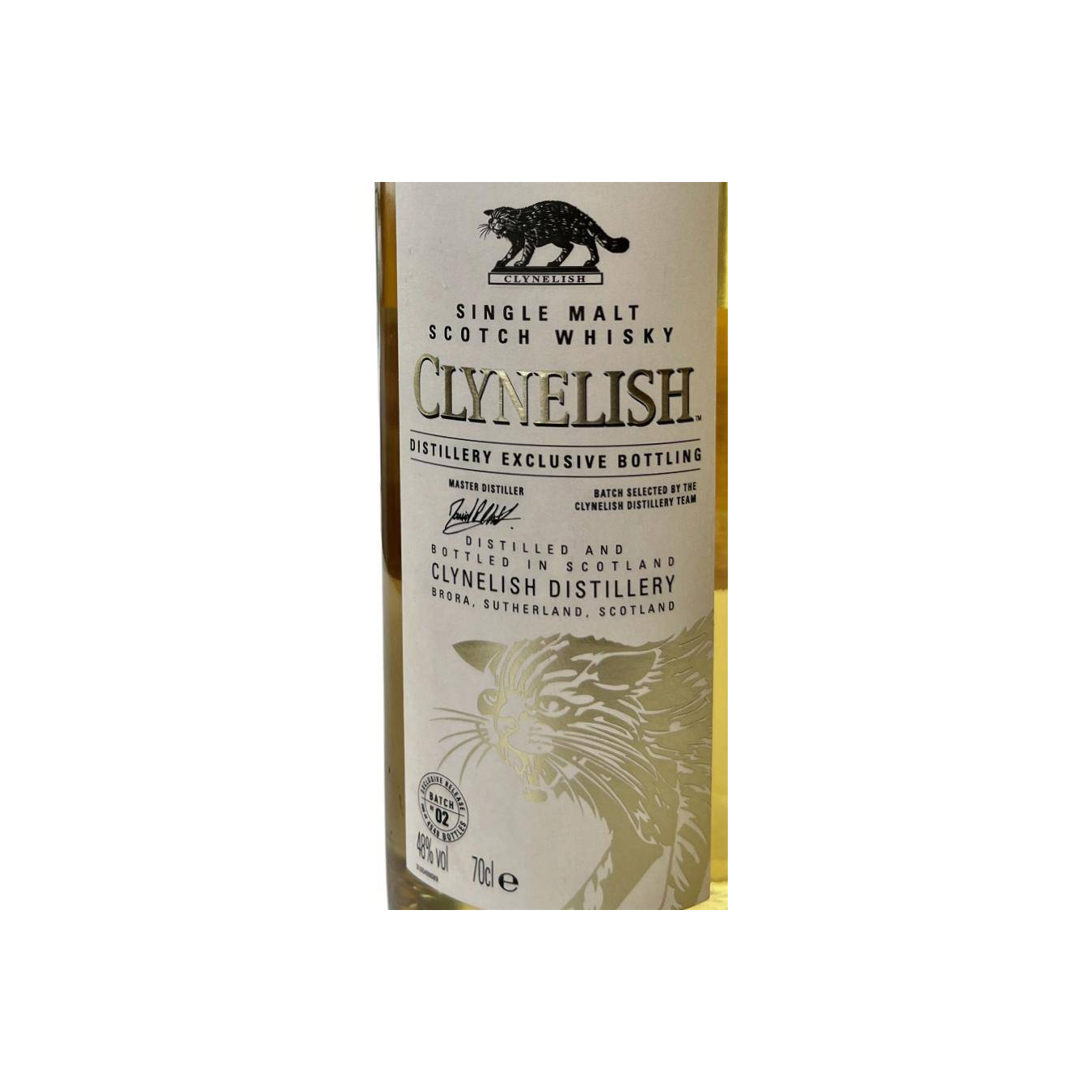 Clynelish Single Malt Whisky