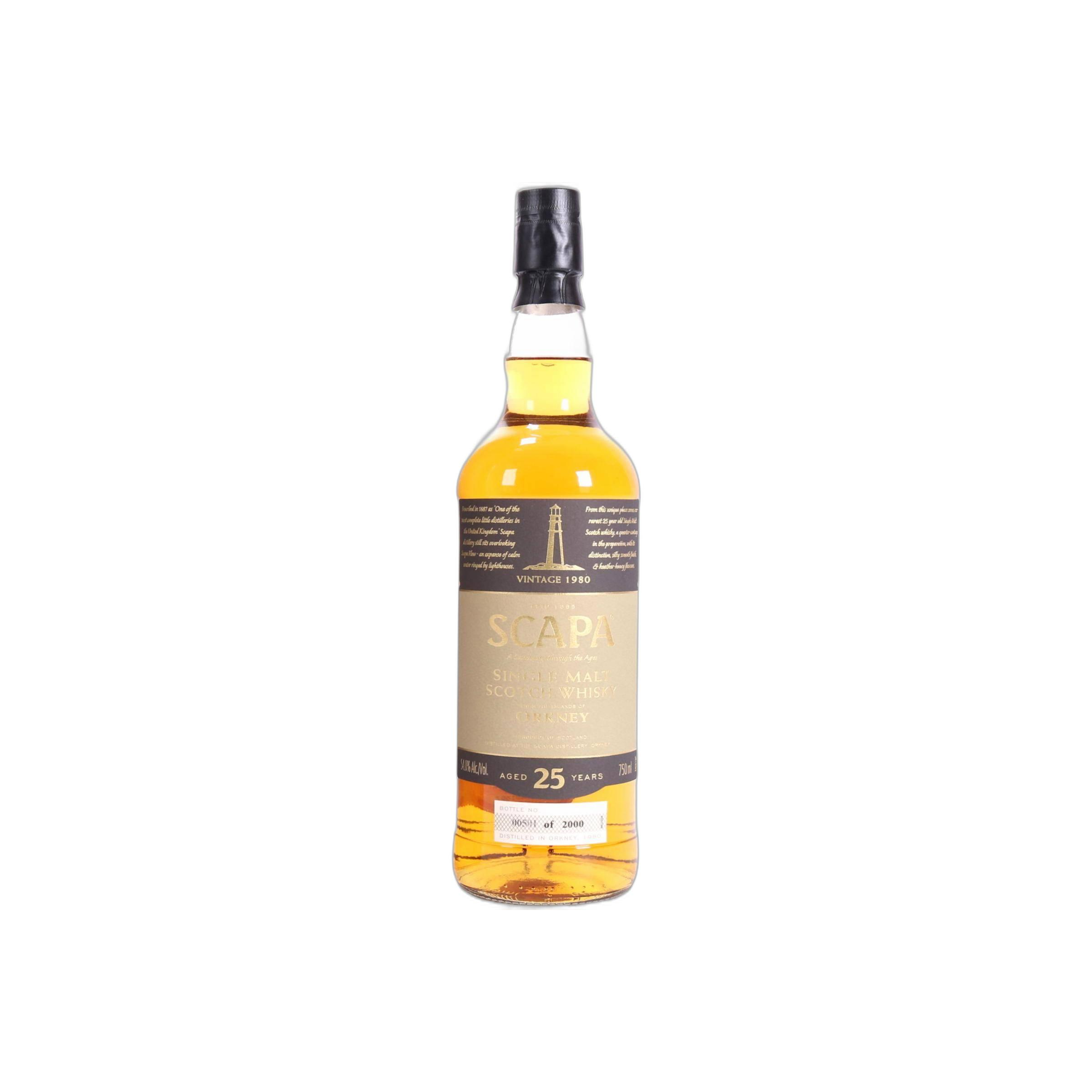 Scapa 1980 25 Years Single Malt Whisky