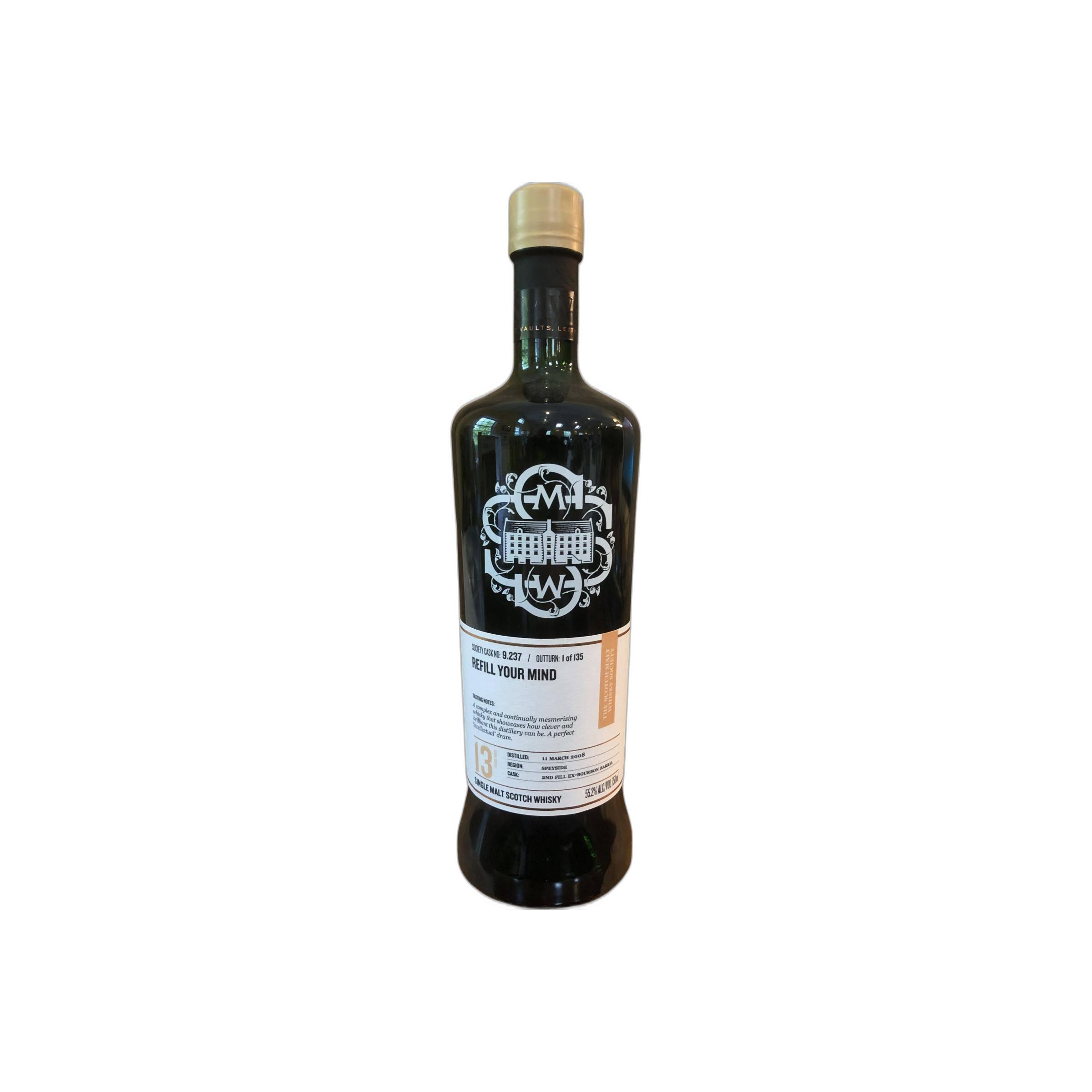 The Scotch Malt Whisky Society 2008 13 Years Single Malt Whisky