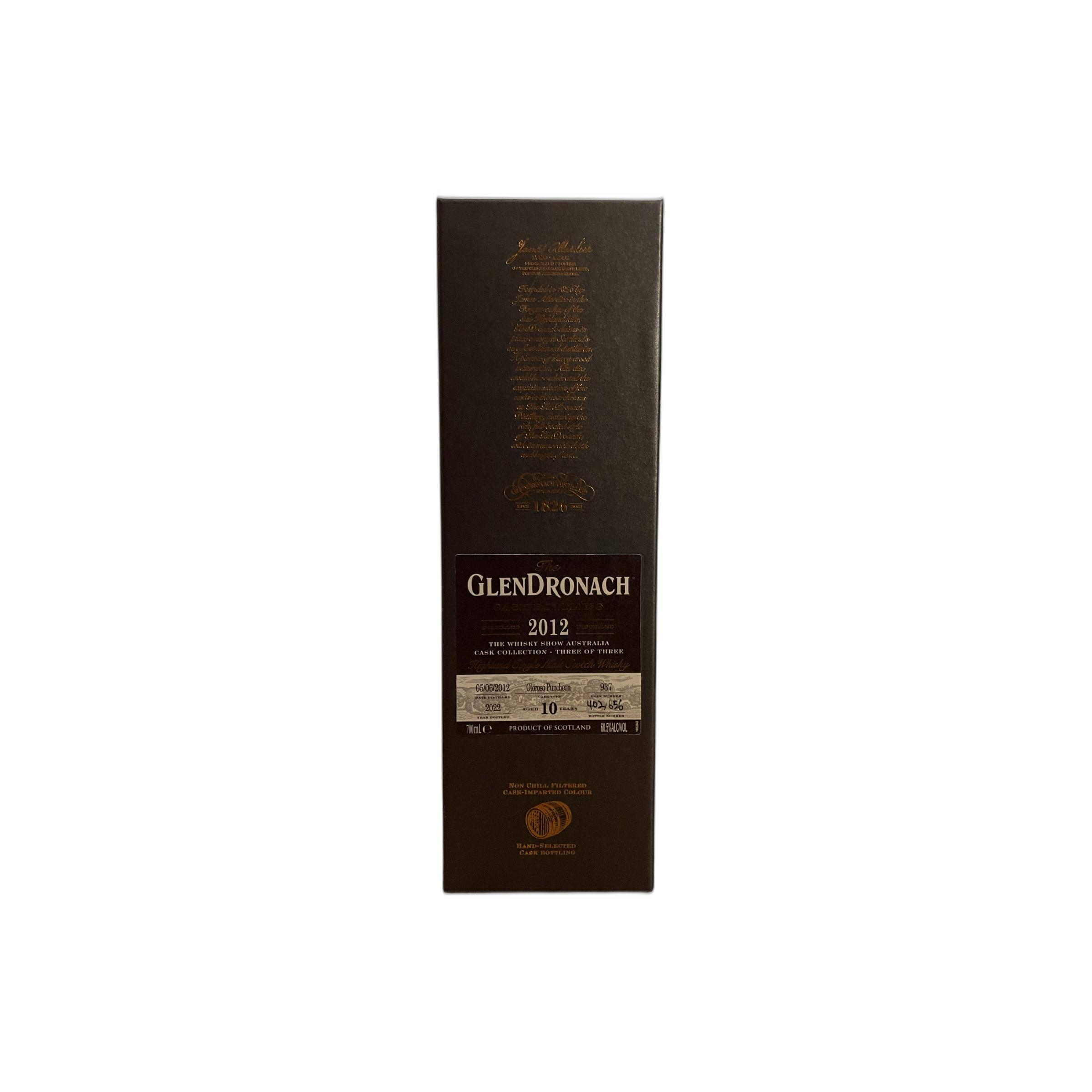 GlenDronach 2012 10 Years Single Malt Whisky 2
