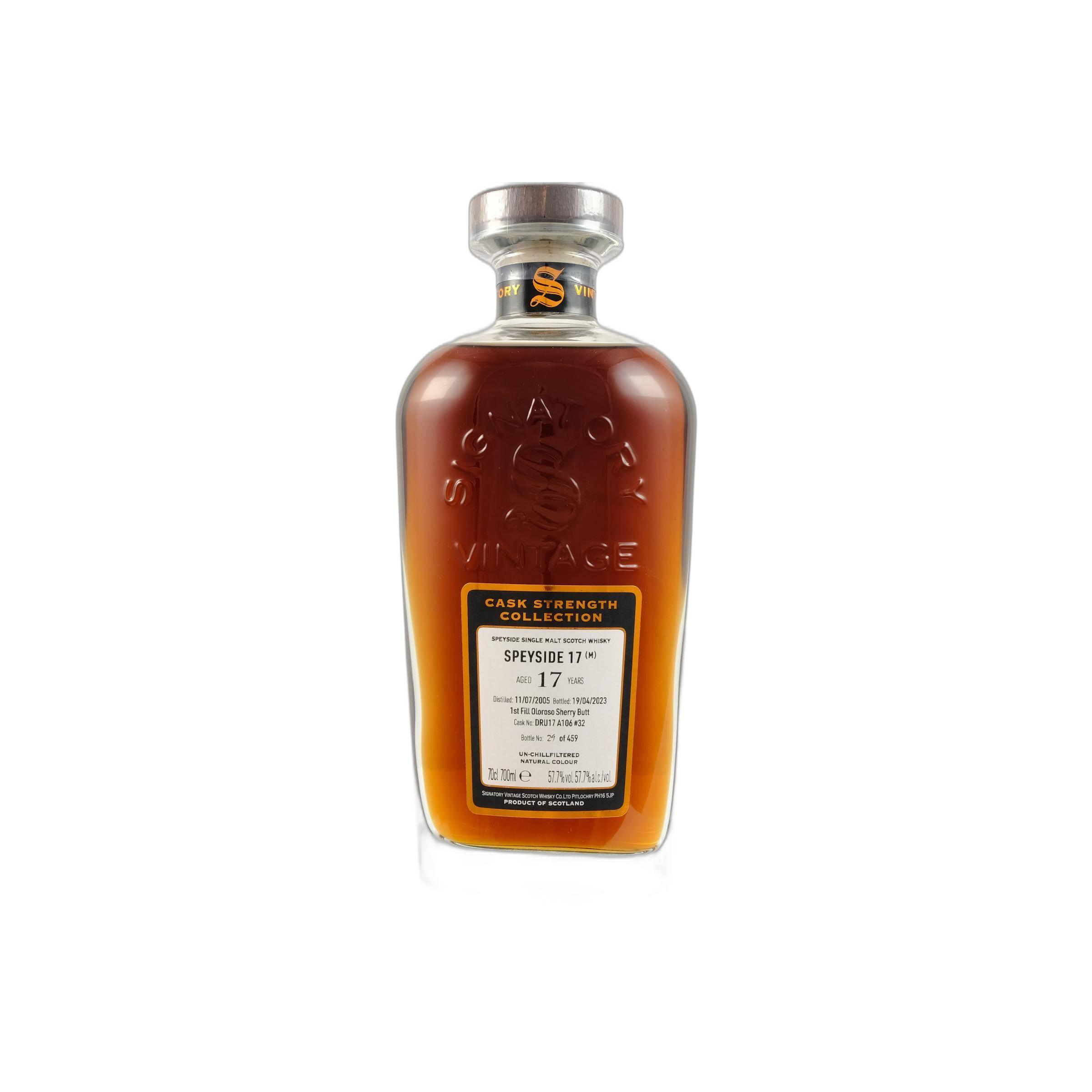 Signatory Vintage 2005 17 Years Single Malt Whisky
