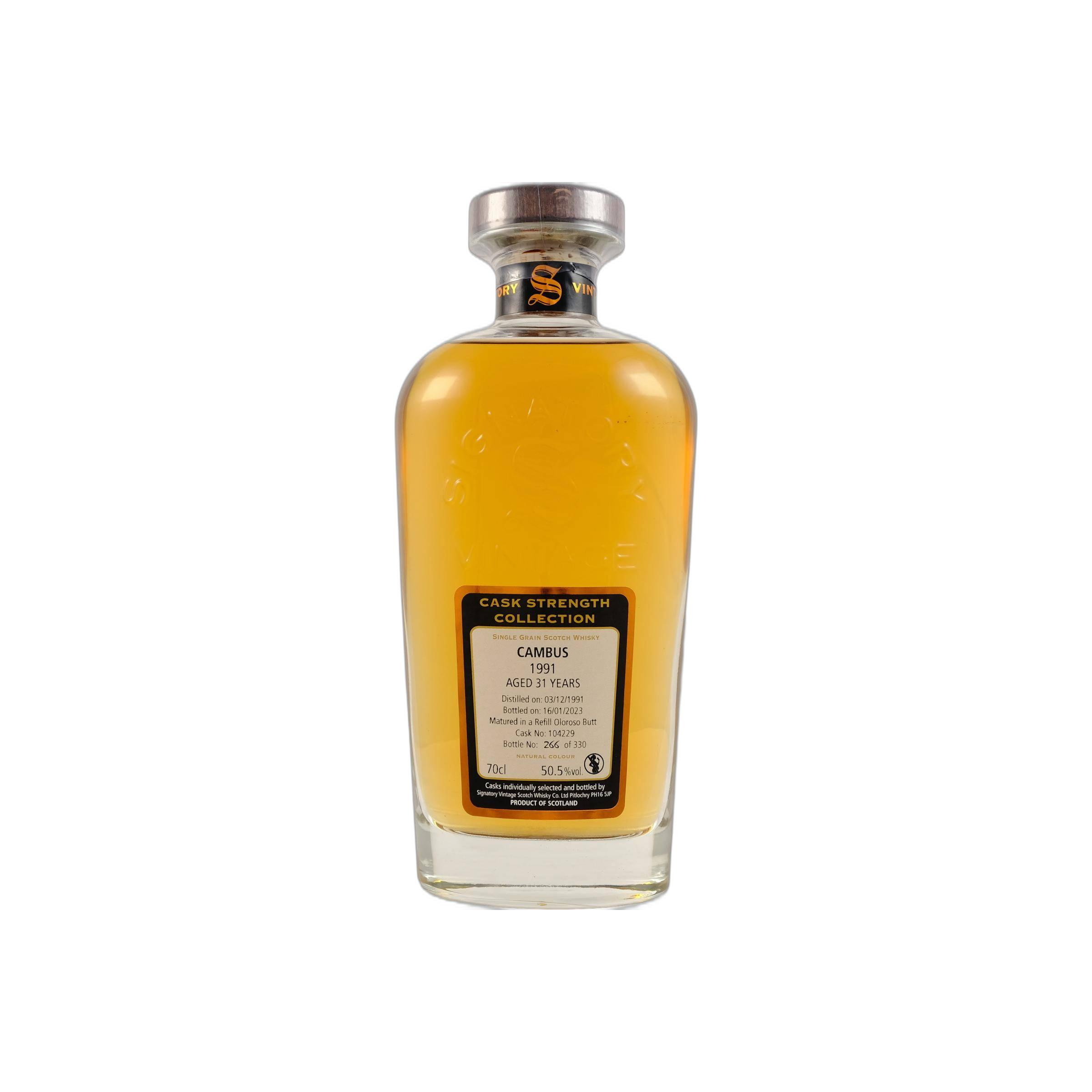 Signatory Vintage 1991 31 Years Single Grain Whisky
