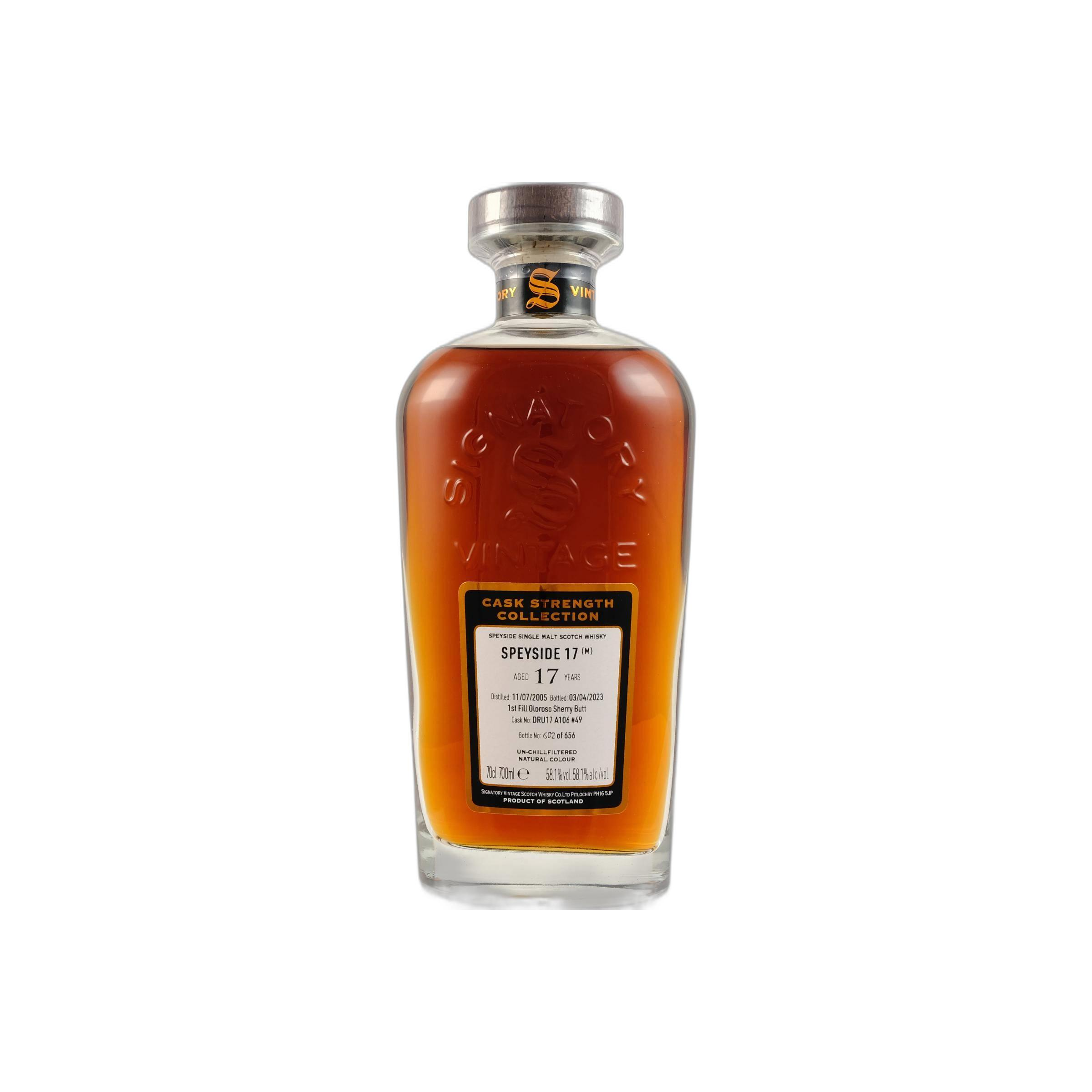 Signatory Vintage 2005 17 Years Single Malt Whisky