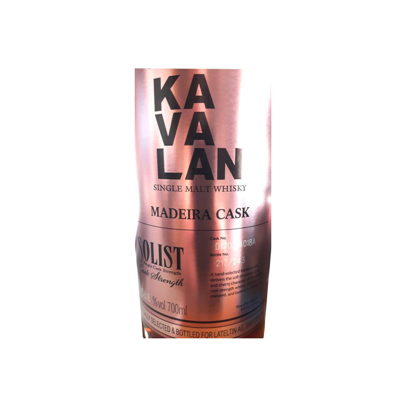 Kavalan 2017 Single Malt Whisky 2