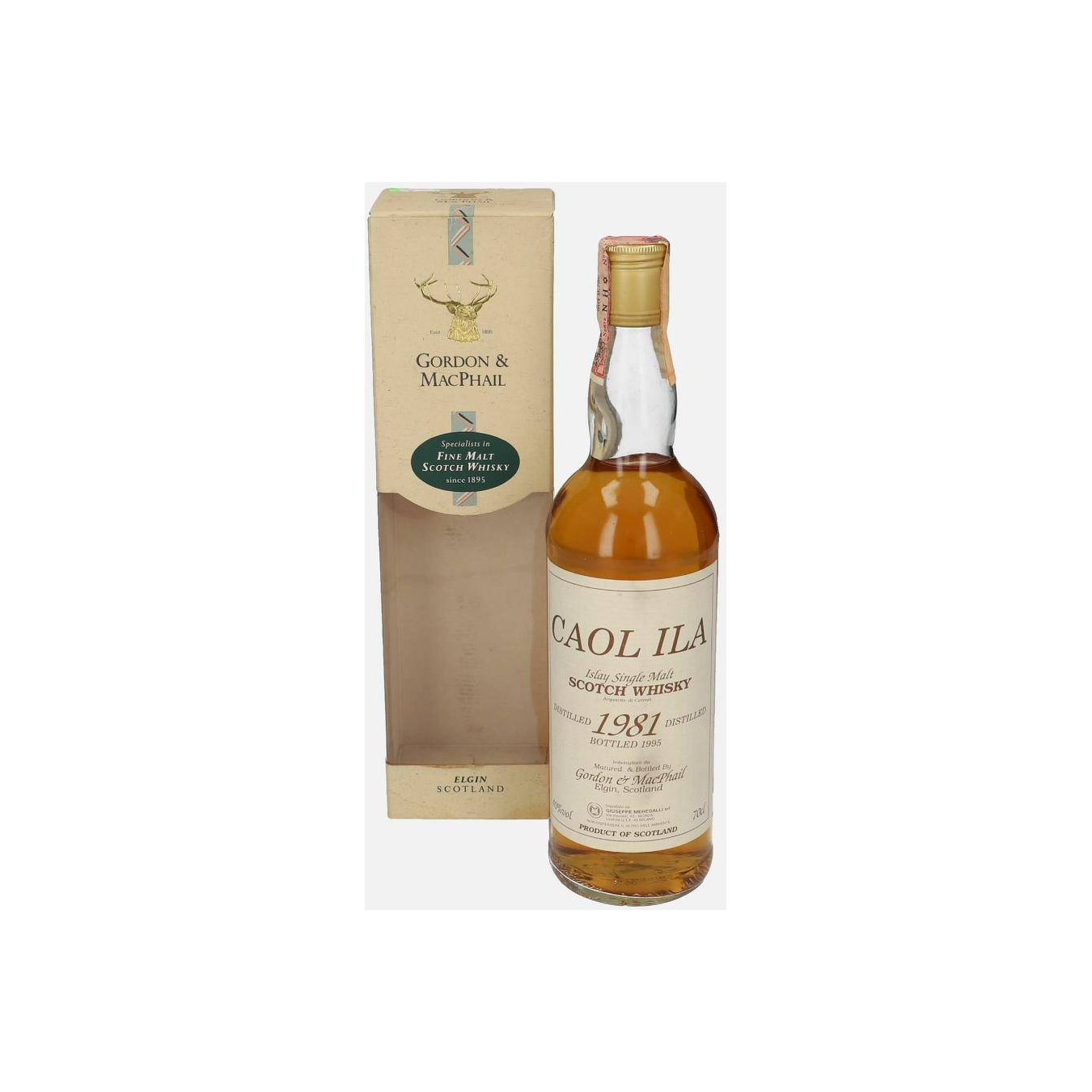 Gordon & MacPhail 1981 Single Malt Whisky