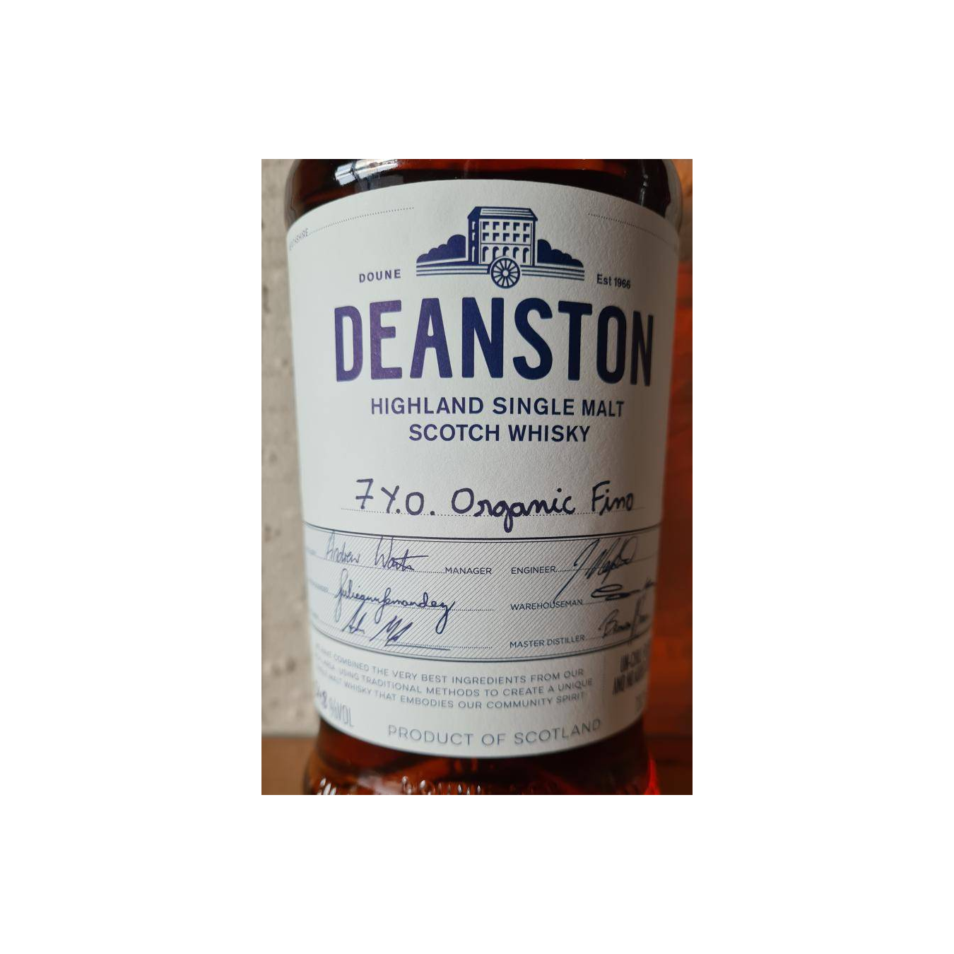 Deanston 2013 7 Years Single Malt Whisky 2
