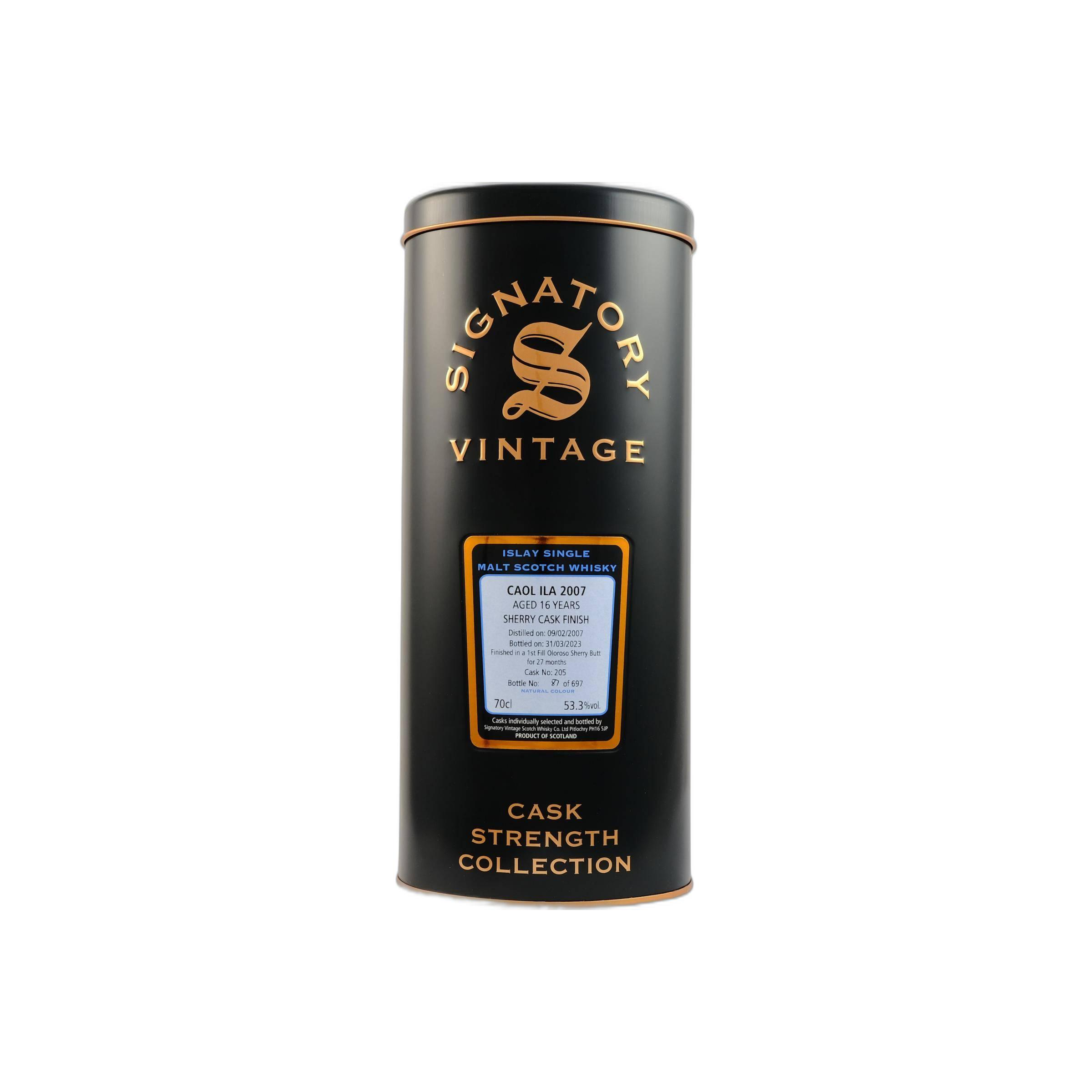 Signatory Vintage 2007 16 Years Single Malt Whisky 2