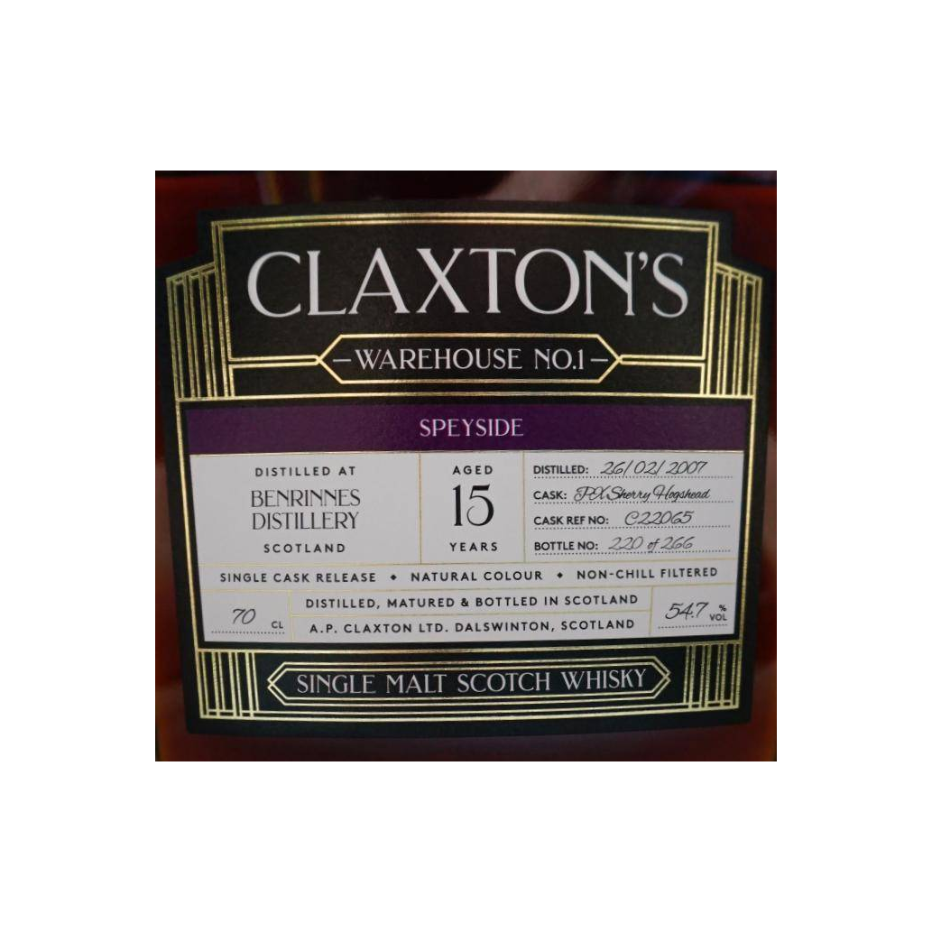 Benrinnes 2007 CL 2