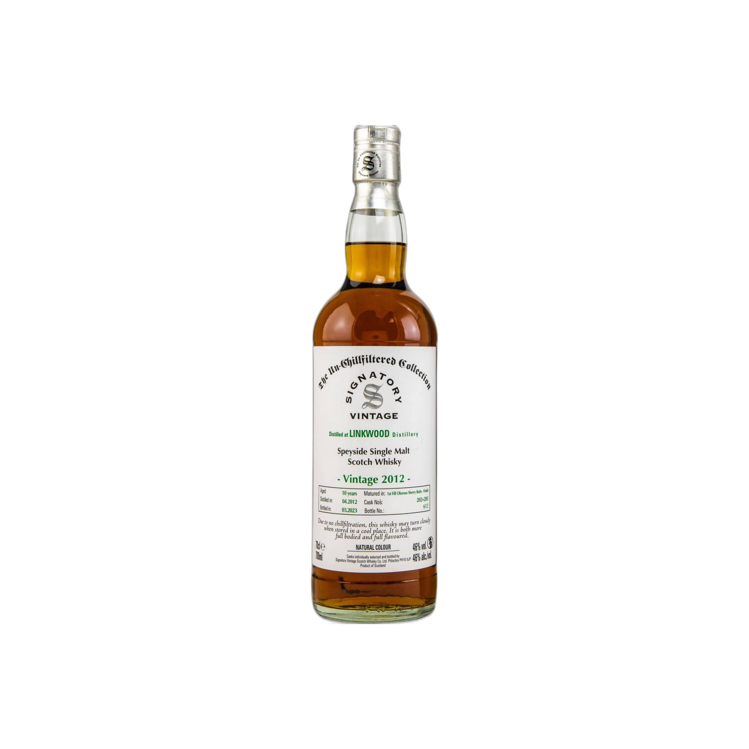 Signatory Vintage 2012 10 Years Single Malt Whisky