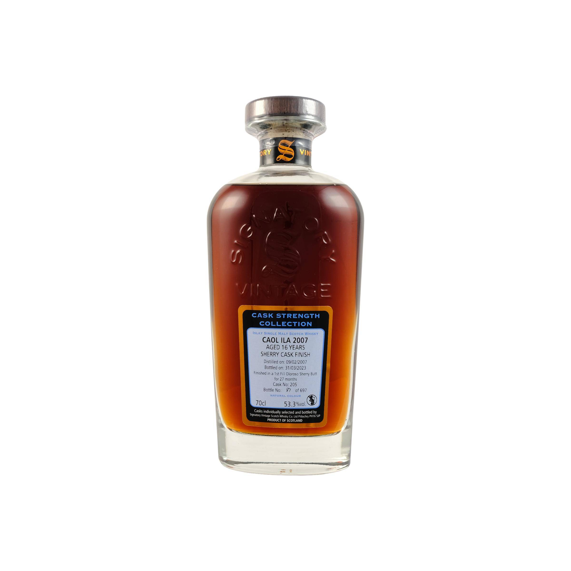 Signatory Vintage 2007 16 Years Single Malt Whisky
