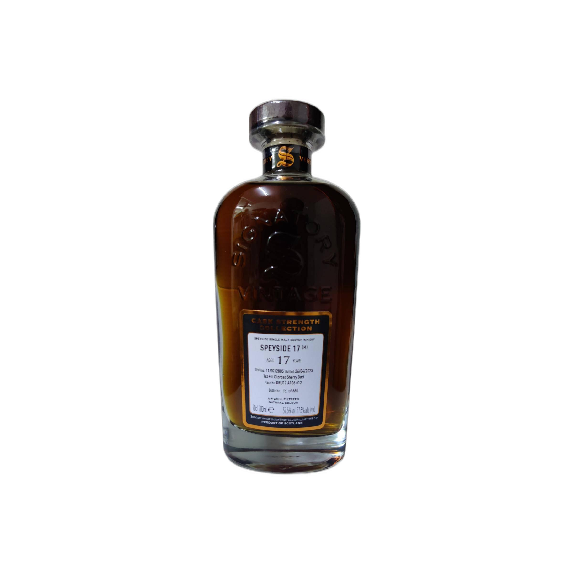 Signatory Vintage 2005 17 Years Single Malt Whisky
