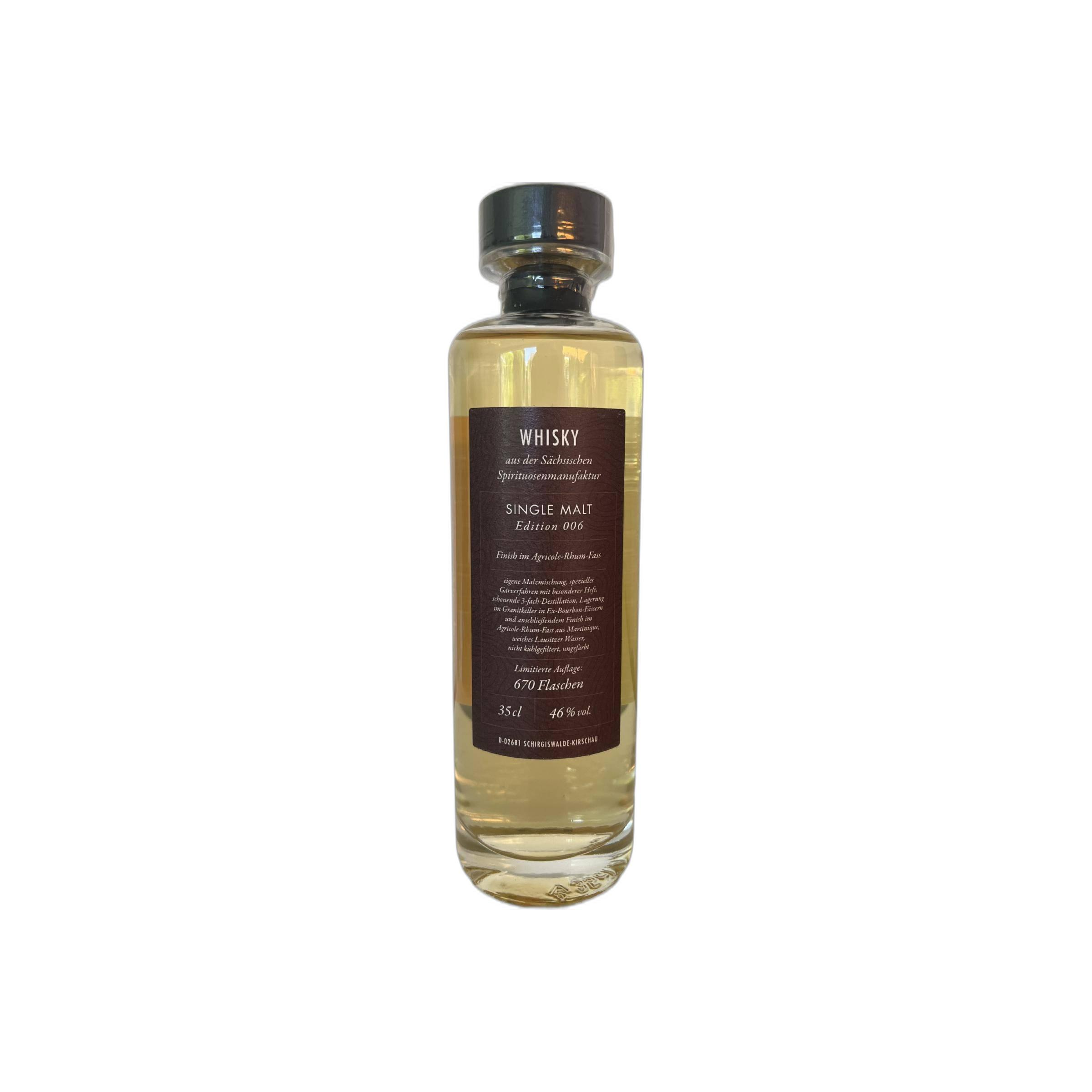 Sächsischer Whisky Rumfass „Martinique“ 2