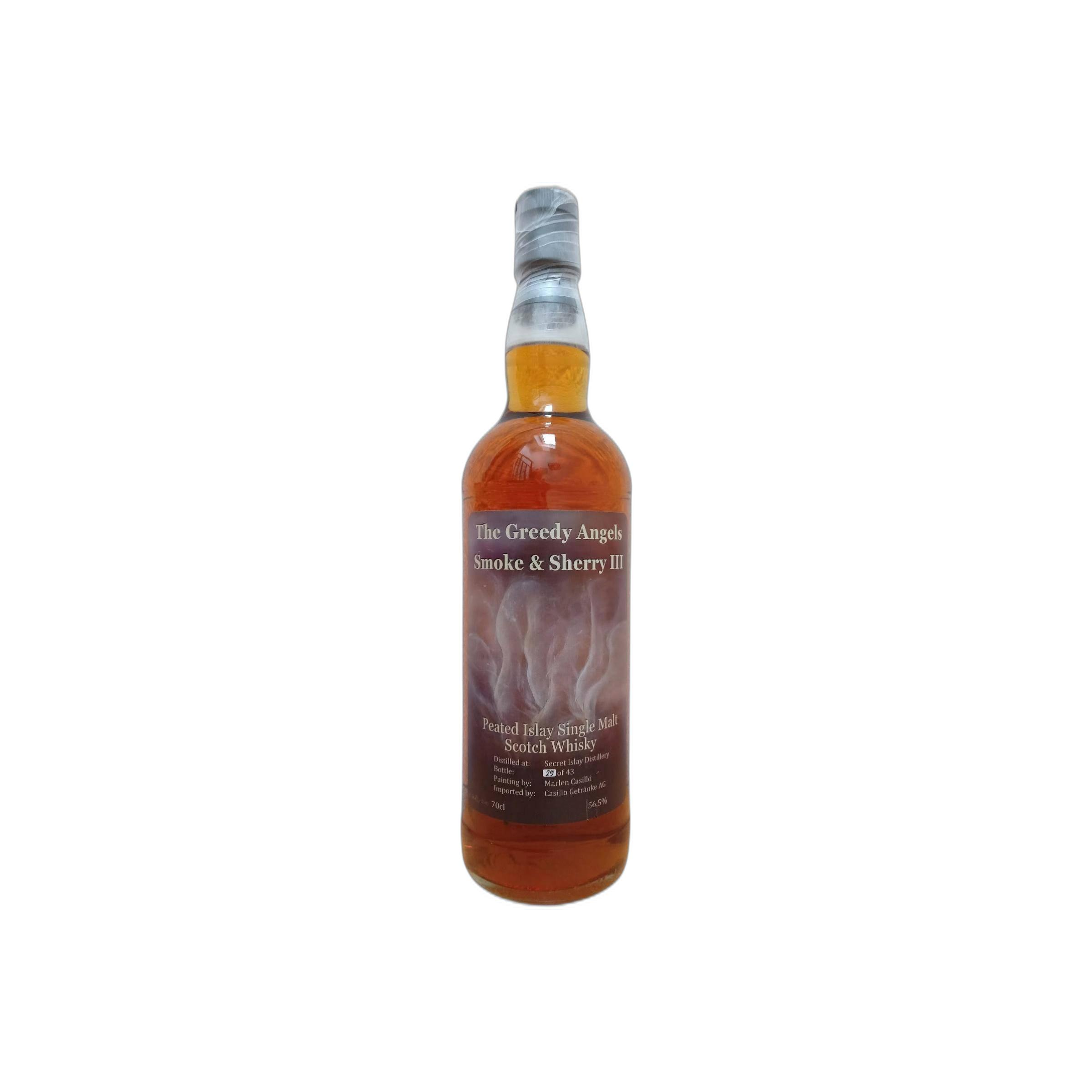 Peated Islay Single Malt Scotch Whisky Smoke &amp; Sherry III CG