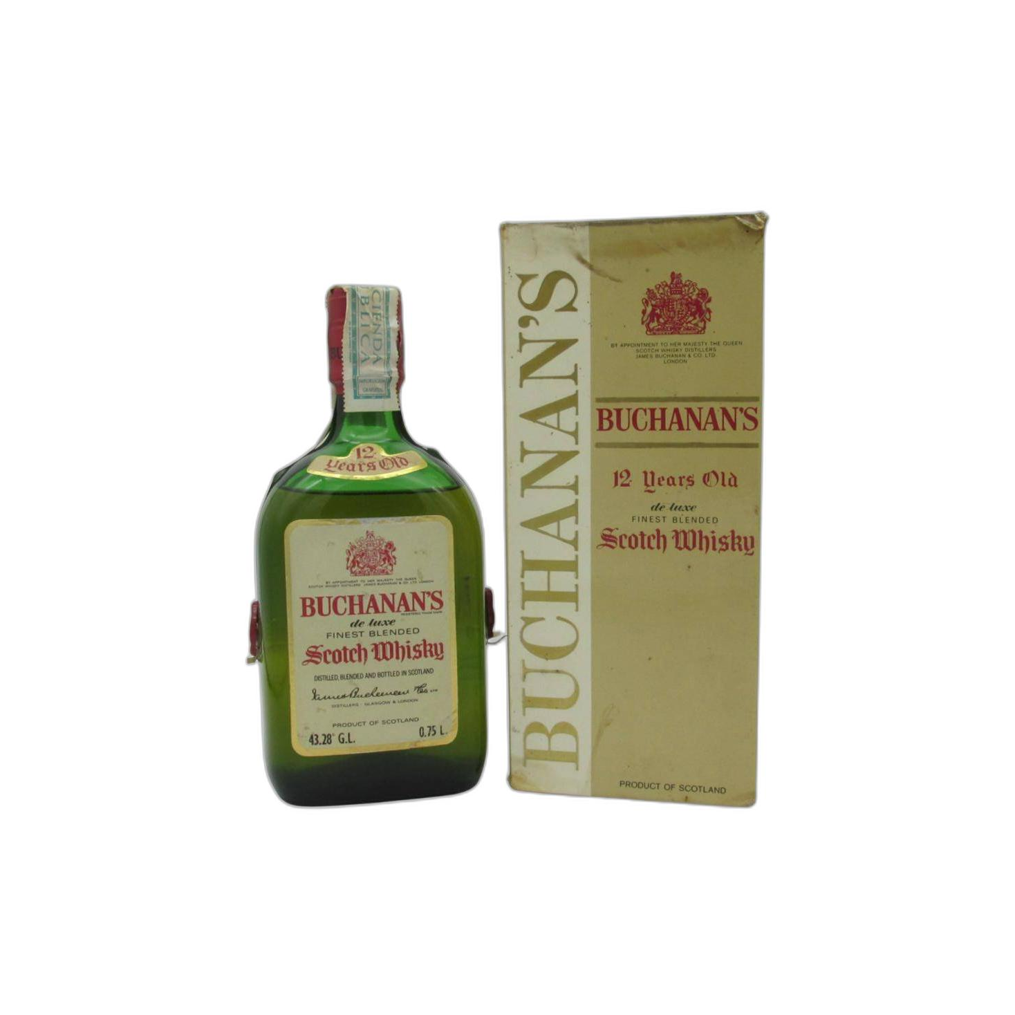 Buchanan&amp;#x27;s De Luxe Finest Blended Scotch Whisky 3