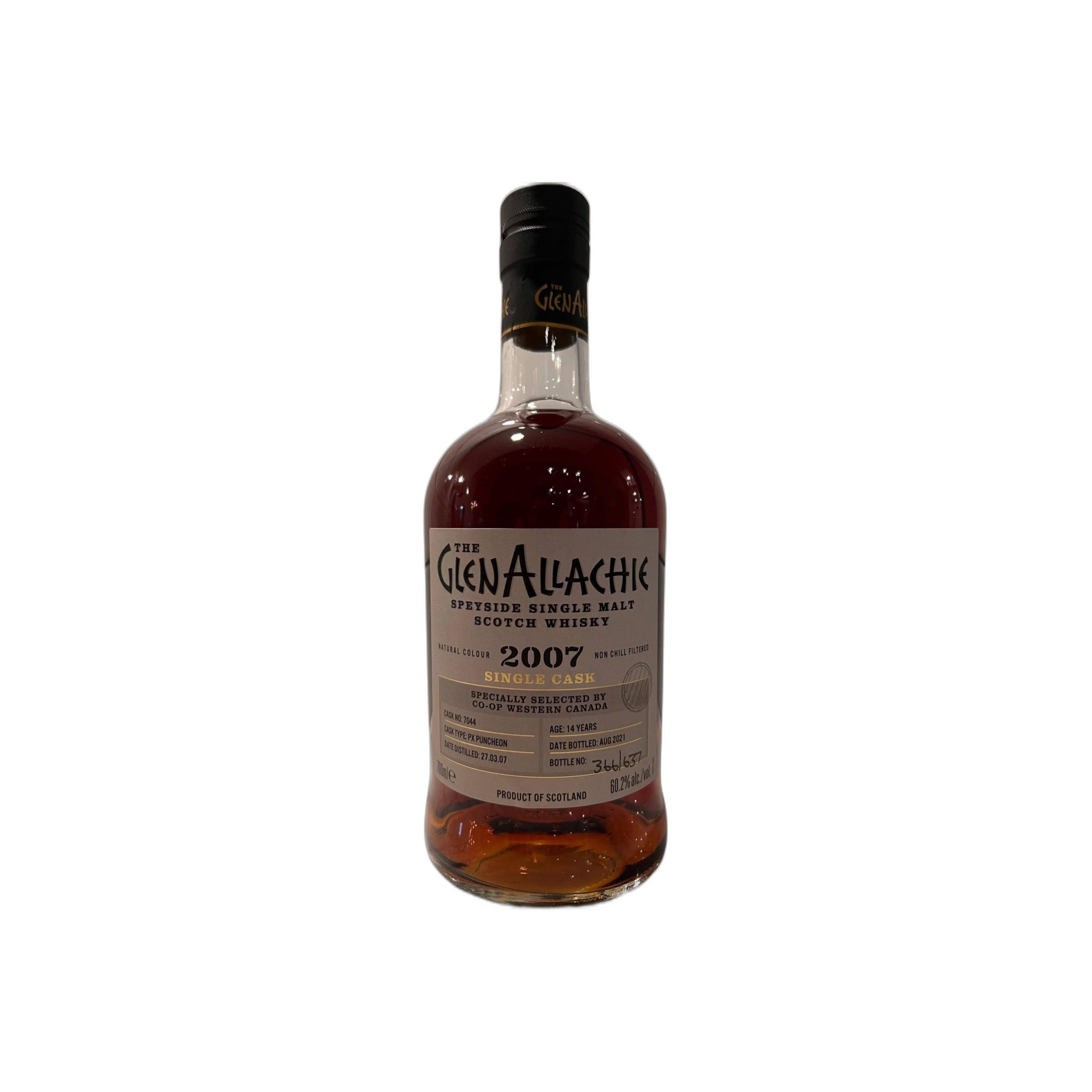 The GlenAllachie 2007 14 Years Single Malt Whisky