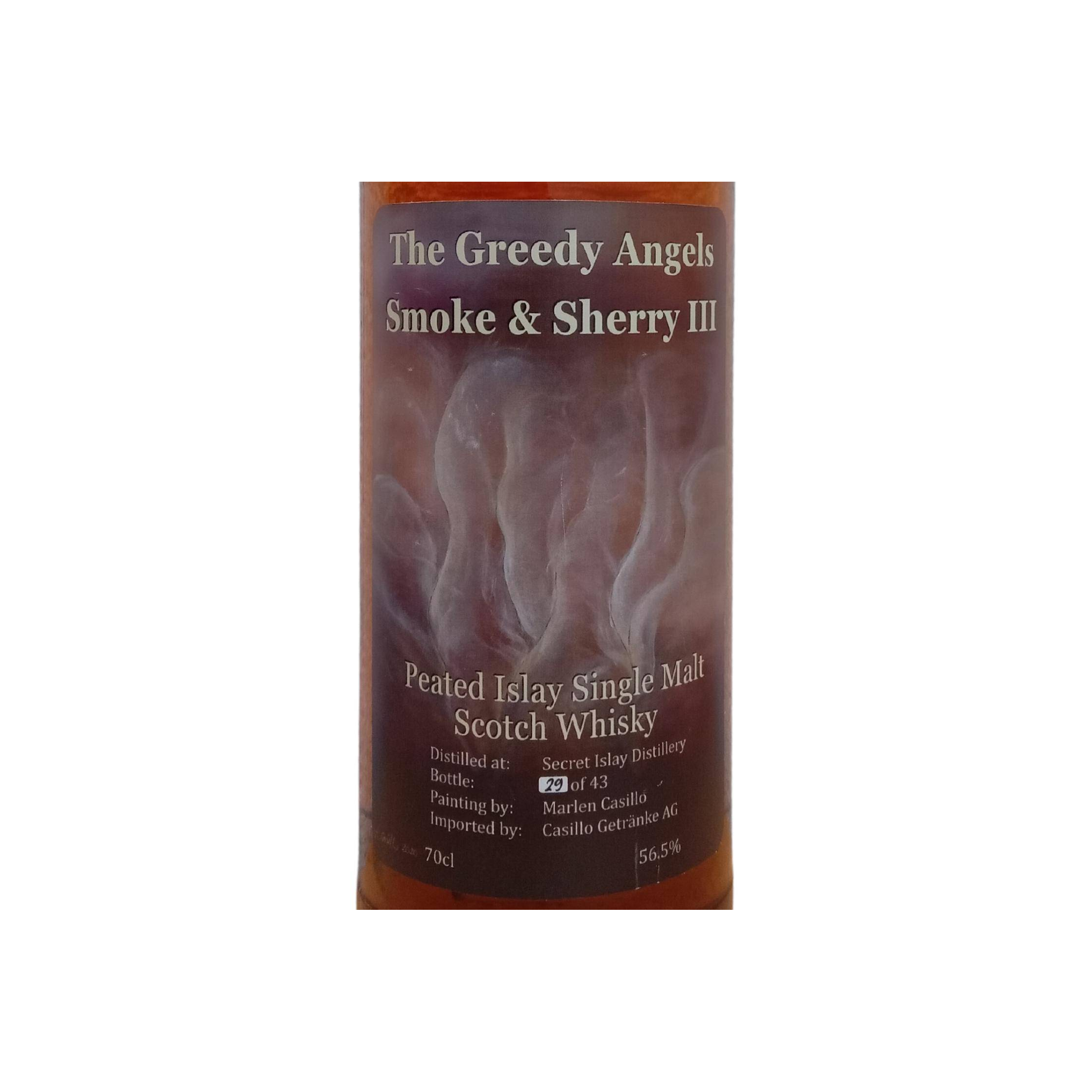 Peated Islay Single Malt Scotch Whisky Smoke &amp; Sherry III CG 2