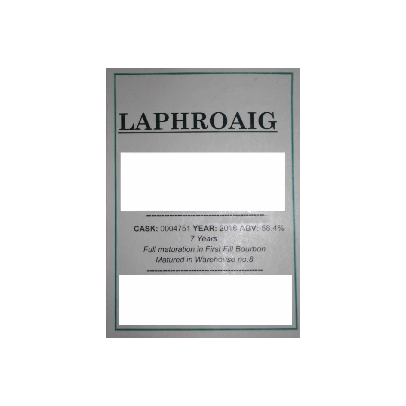 Laphroaig 2016 7 Years Single Malt Whisky 2