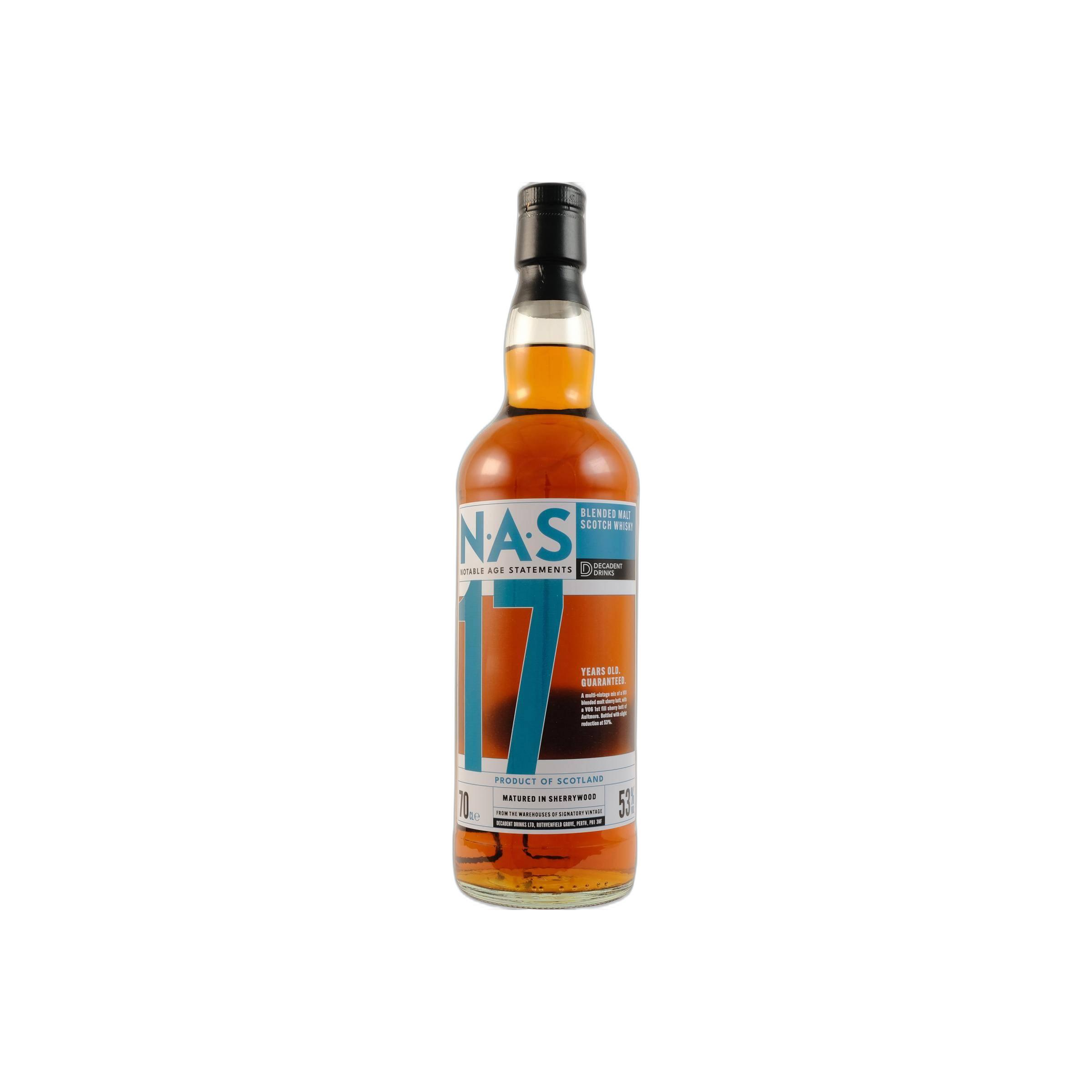 Blended Malt Scotch Whisky 17-year-old DeDr