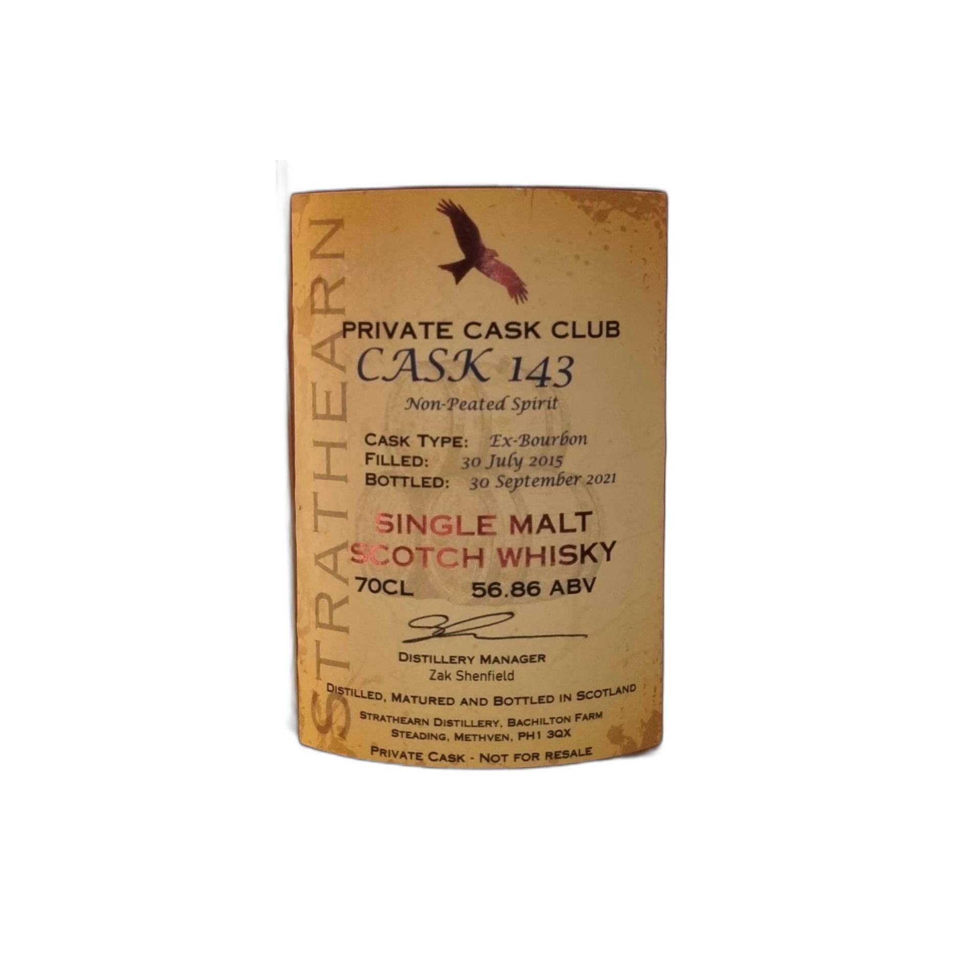 Strathearn 2015 6 Years Single Malt Whisky 2