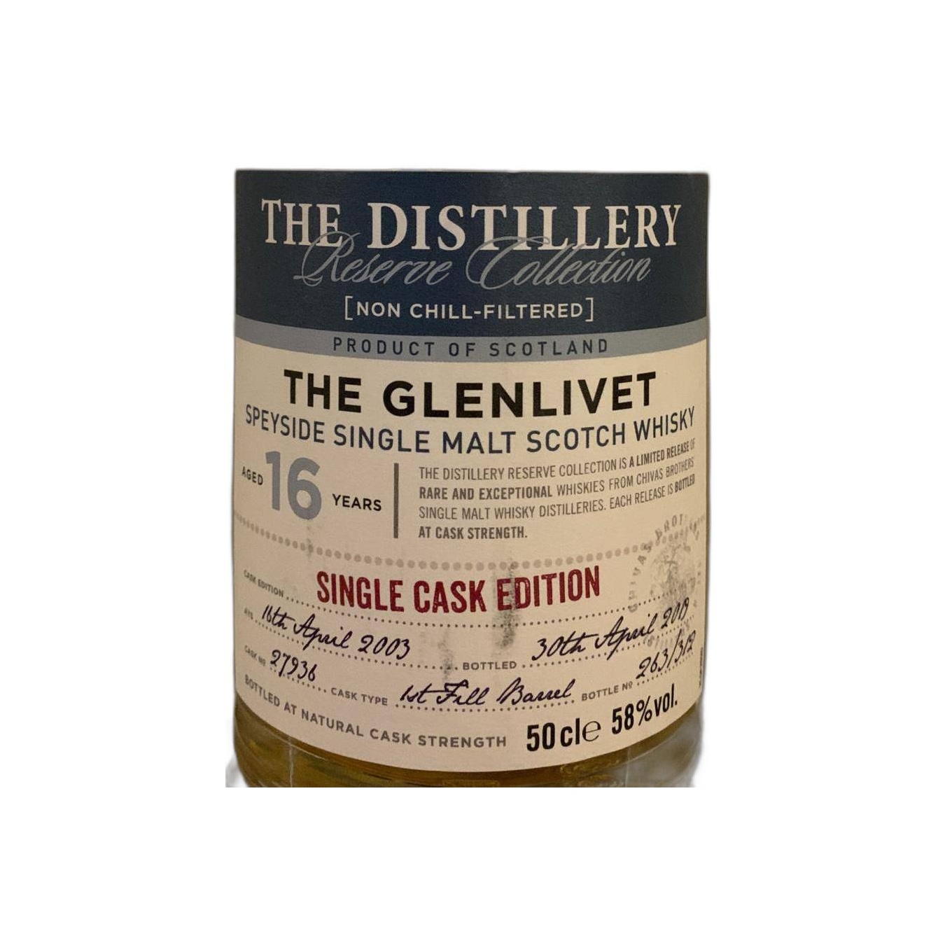 The Glenlivet 2003 16 Years Single Malt Whisky 2