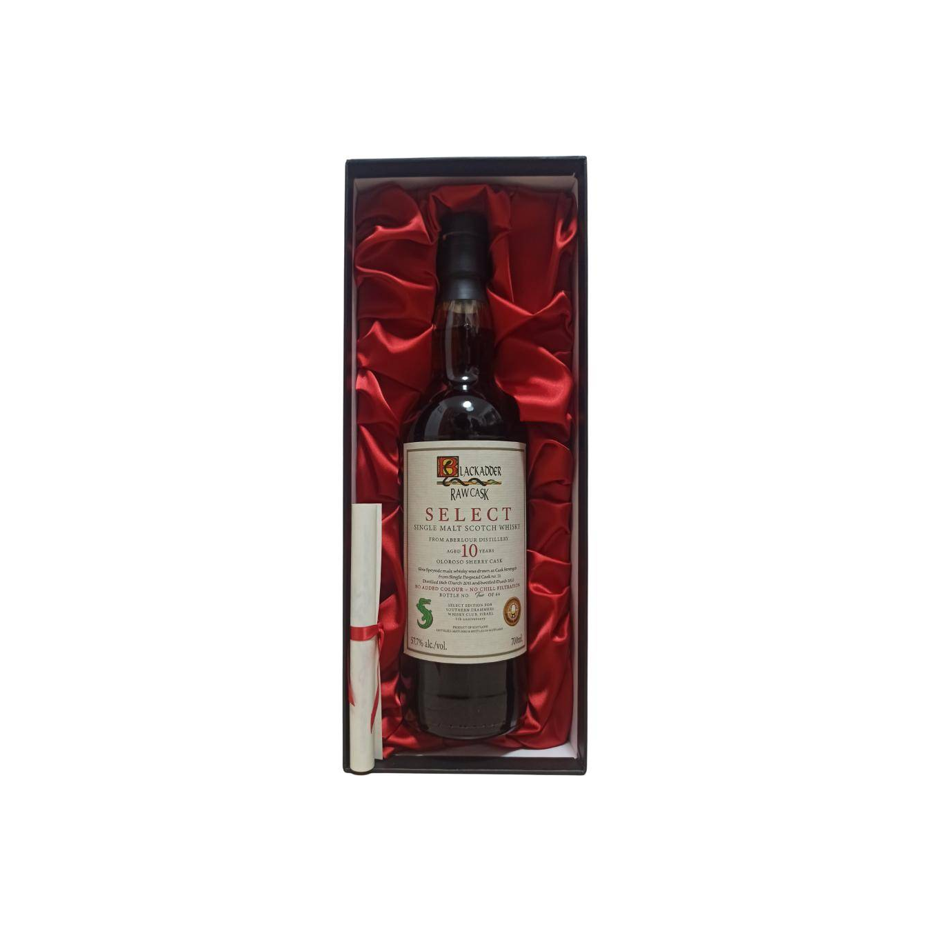 Blackadder 2011 10 Years Single Malt Whisky 3