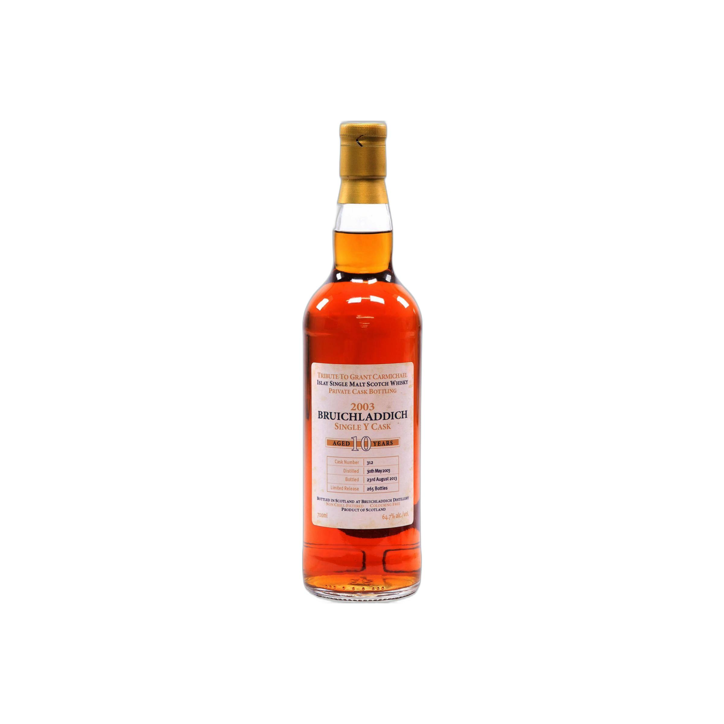 Bruichladdich 2003 10 Years Single Malt Whisky
