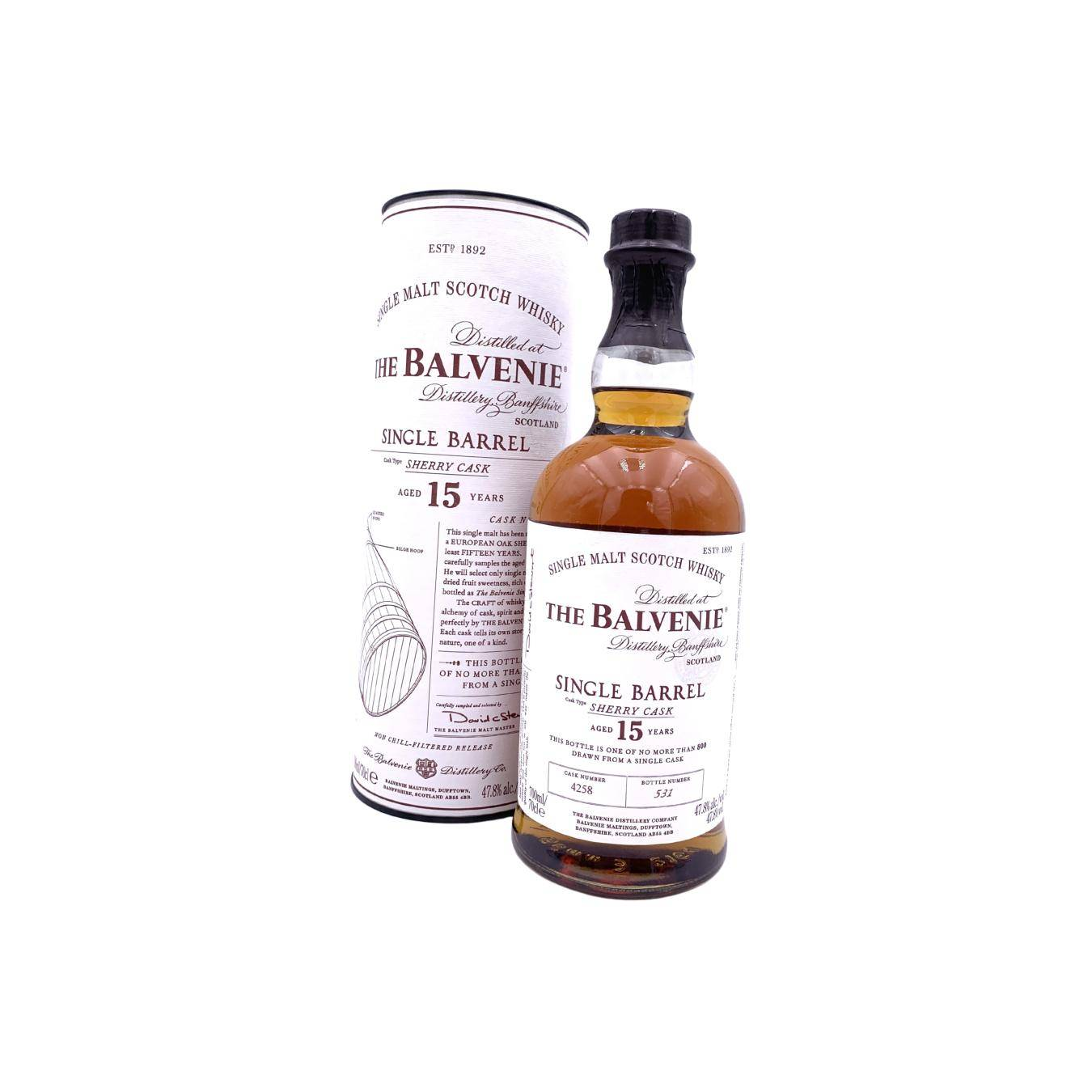 The Balvenie 15 Years Single Malt Whisky