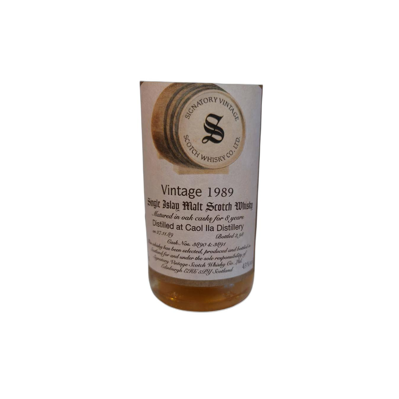Signatory Vintage 1989 8 Years Single Malt Whisky 2