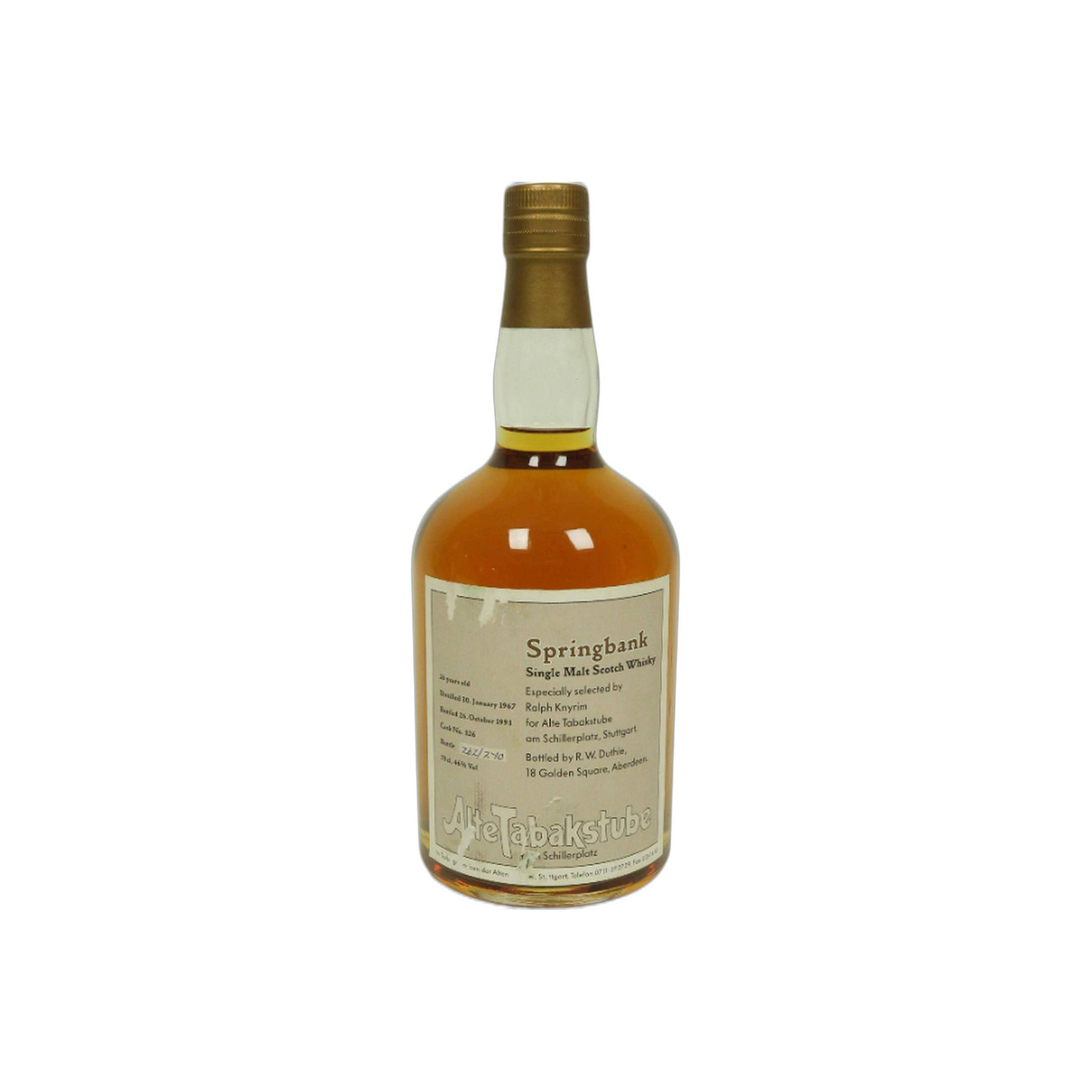 Springbank 1967 AT