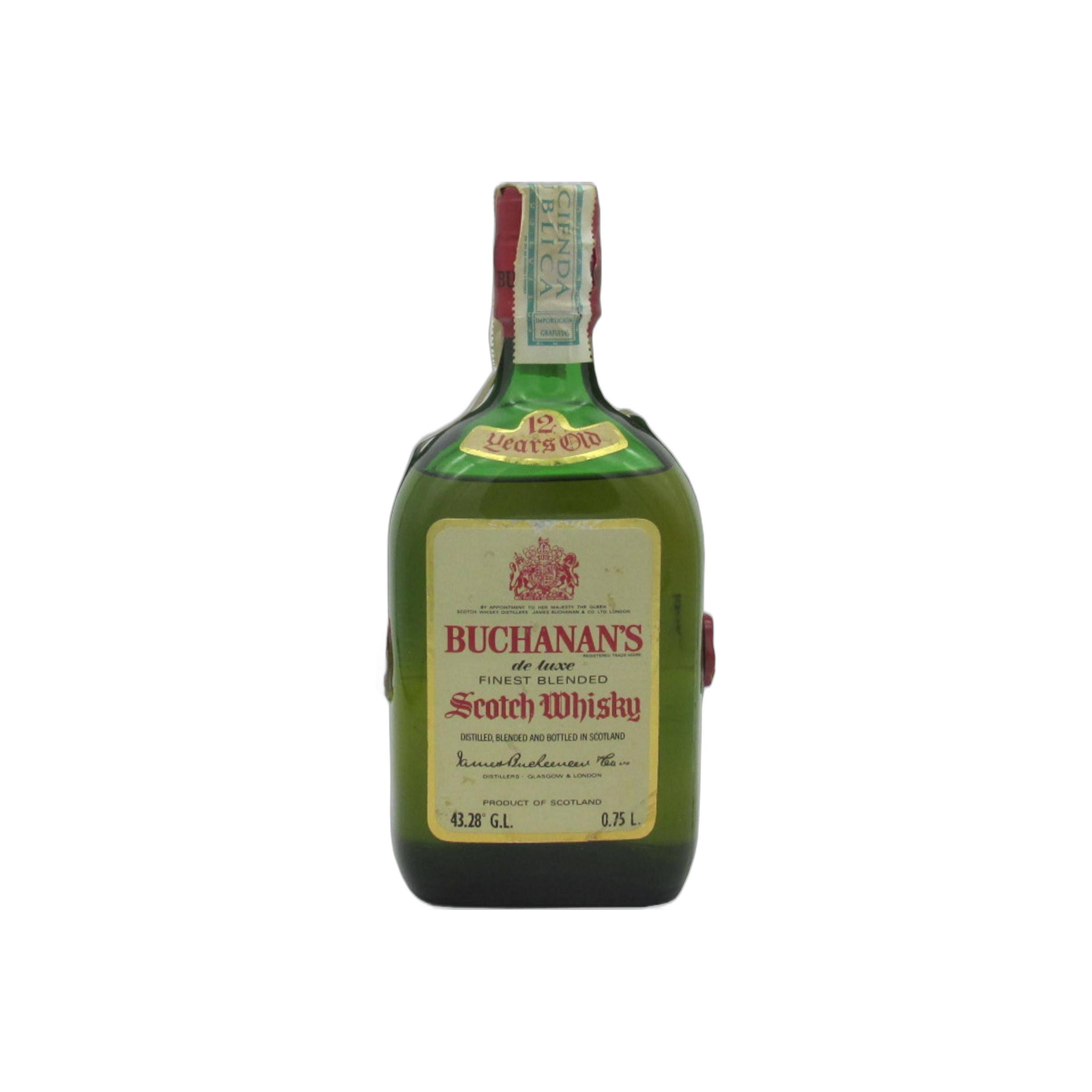Buchanan&amp;#x27;s De Luxe Finest Blended Scotch Whisky