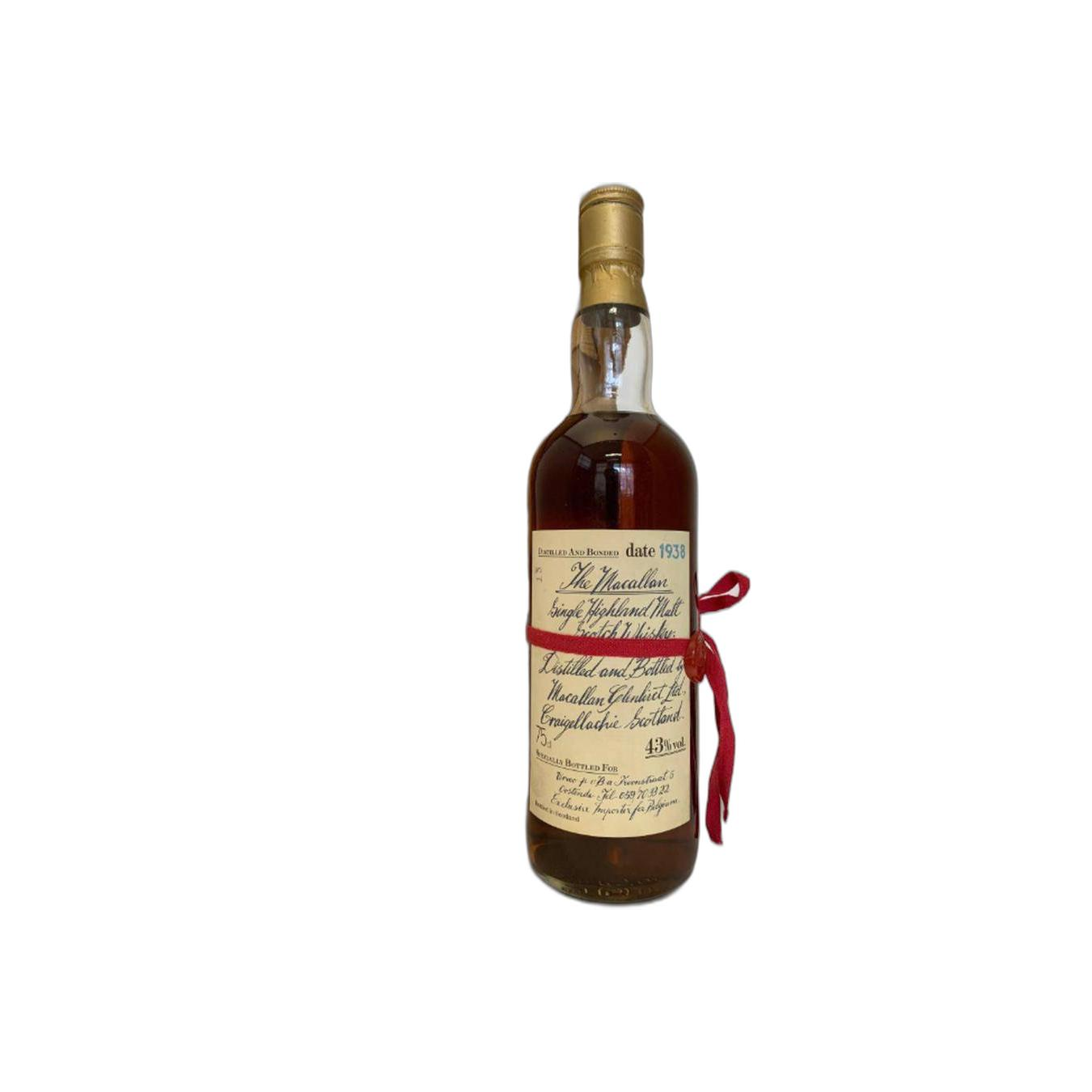 The Macallan 1938 Single Malt Whisky