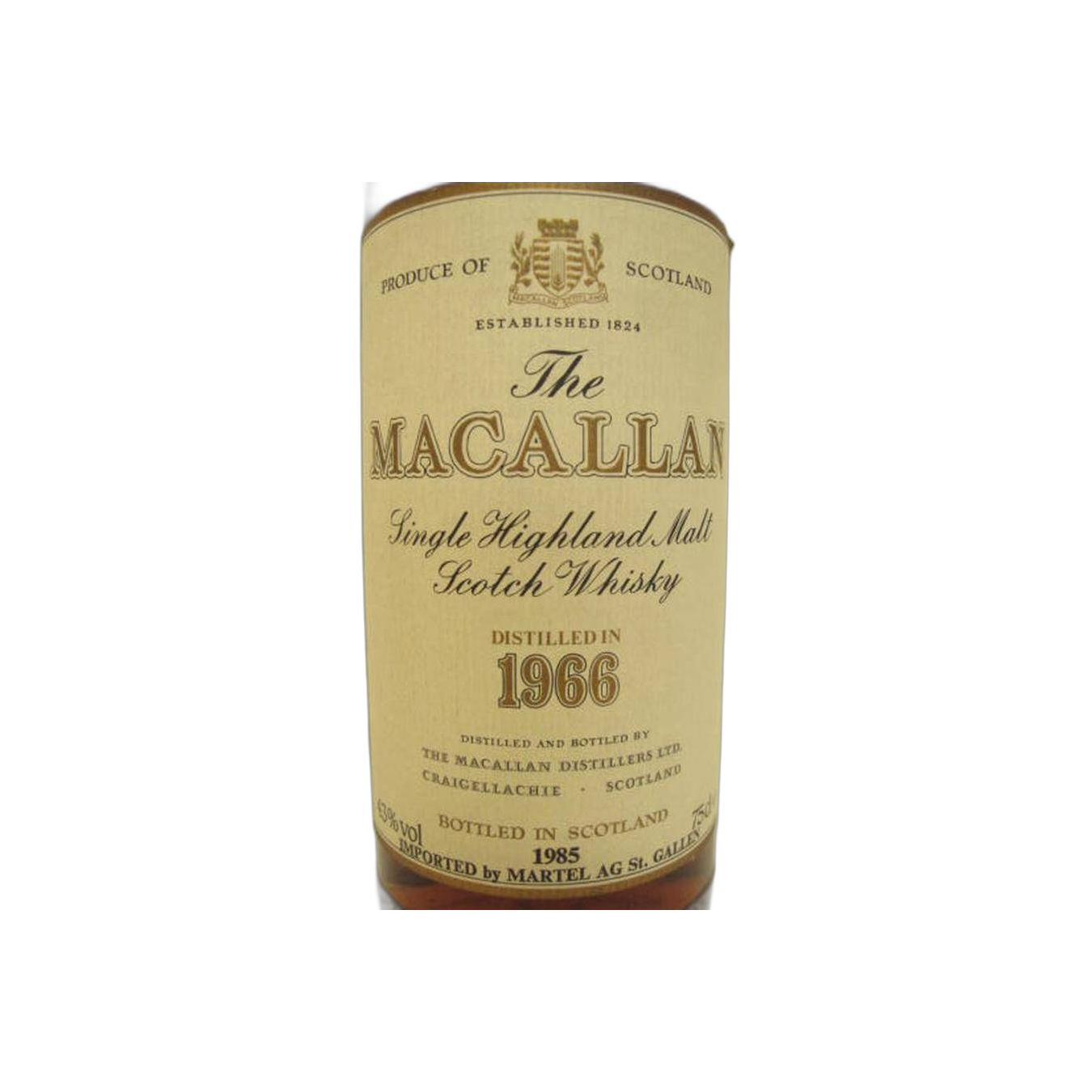 The Macallan 1966 18 Years Single Malt Whisky 2